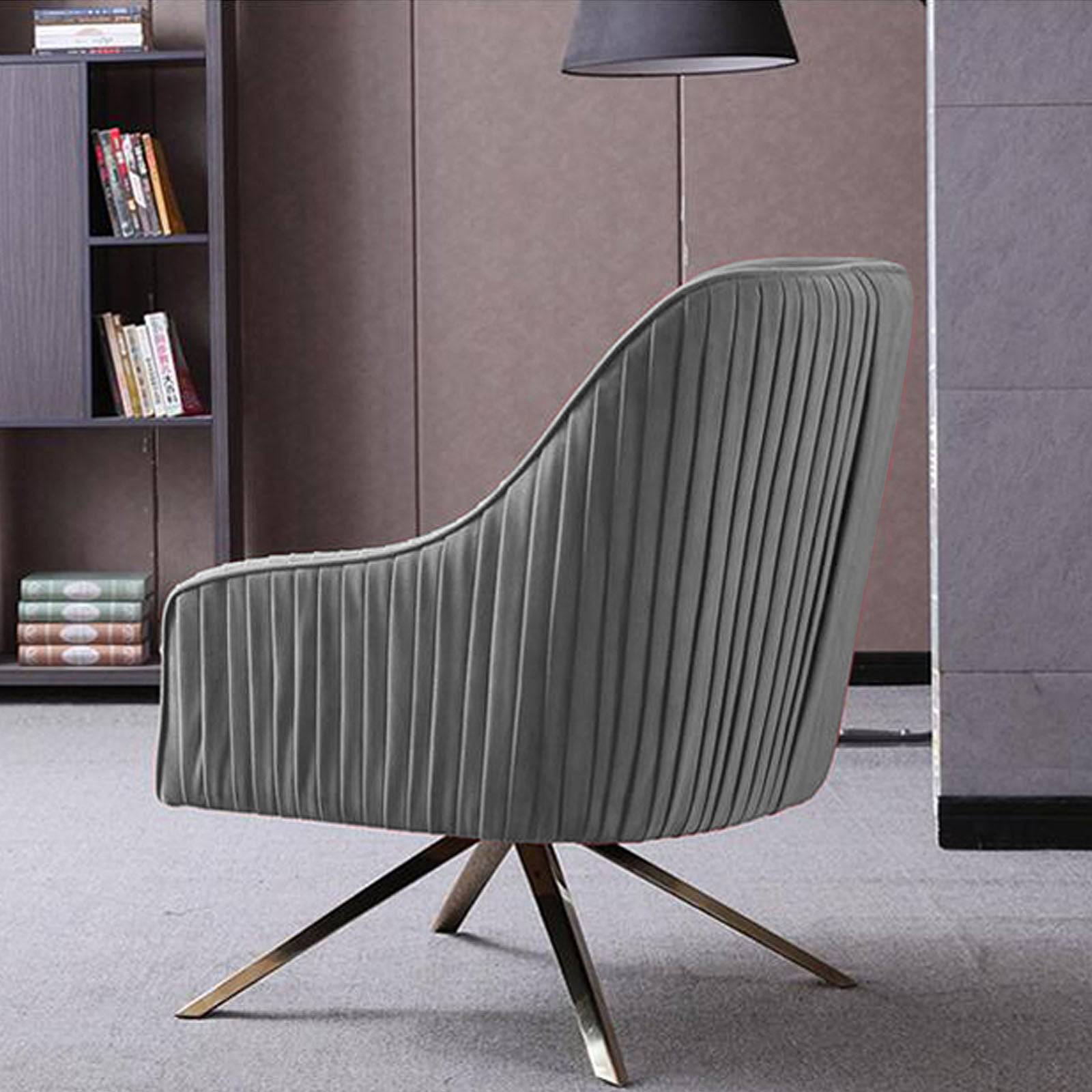 Bergen Lounge Chair Tg-216-G -  Lounge Chairs - ebarza Furniture UAE | Shop Modern Furniture in Abu Dhabi & Dubai - مفروشات ايبازرا في الامارات | تسوق اثاث عصري وديكورات مميزة في دبي وابوظبي