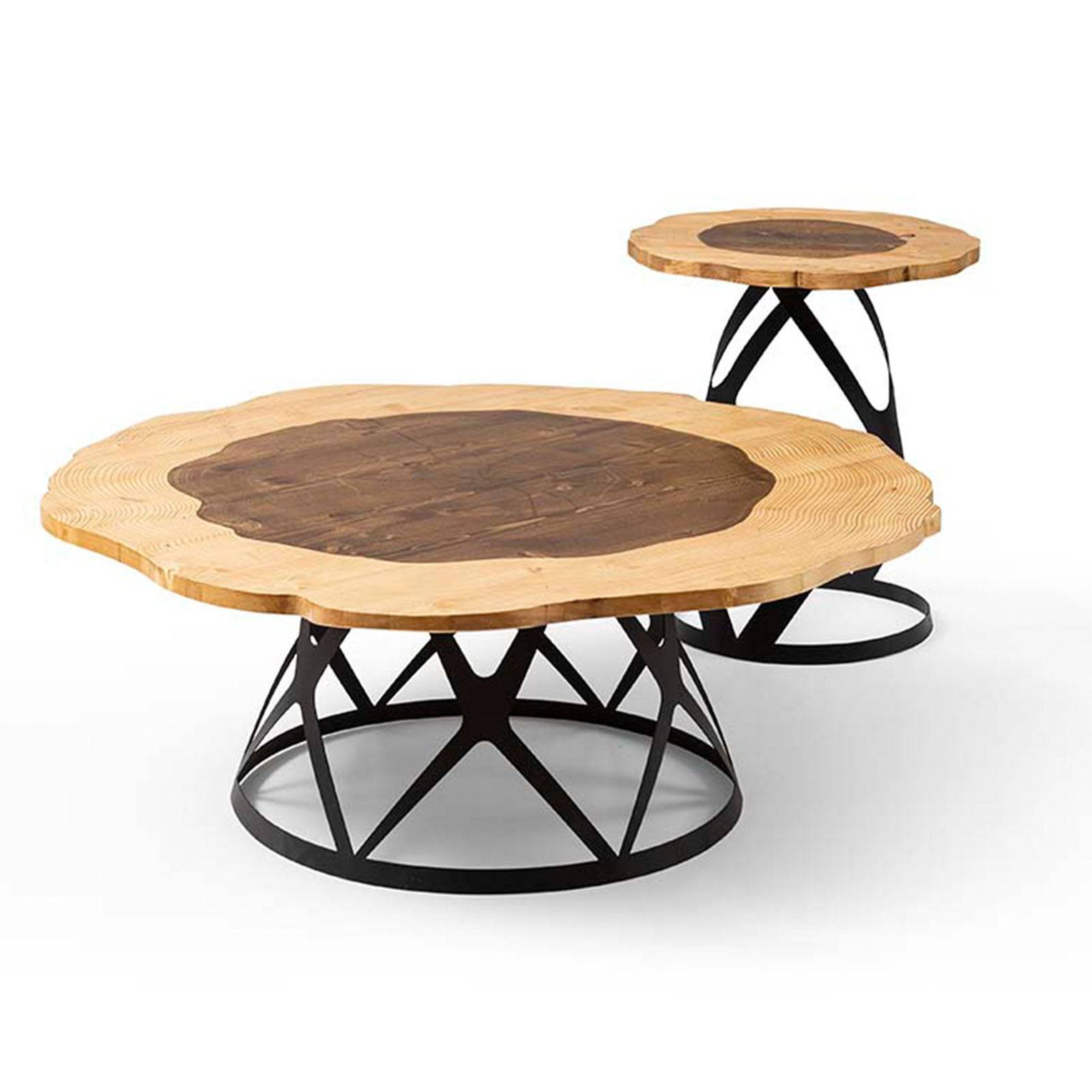 Bien Table Set Of 2 Center And Side Table -  Coffee Tables | طقم الطاولات بين - ebarza Furniture UAE | Shop Modern Furniture in Abu Dhabi & Dubai - مفروشات ايبازرا في الامارات | تسوق اثاث عصري وديكورات مميزة في دبي وابوظبي