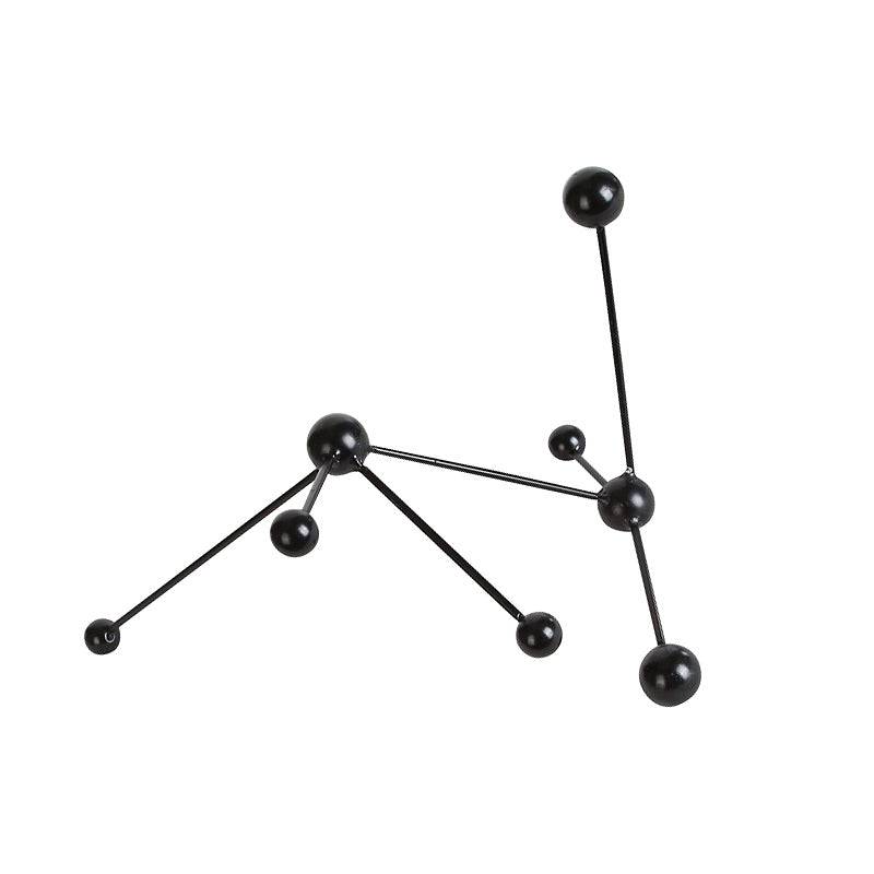 Black  Dot & Line Decoration-C Fc-W2004C -  Home Decor Figurines - ebarza Furniture UAE | Shop Modern Furniture in Abu Dhabi & Dubai - مفروشات ايبازرا في الامارات | تسوق اثاث عصري وديكورات مميزة في دبي وابوظبي