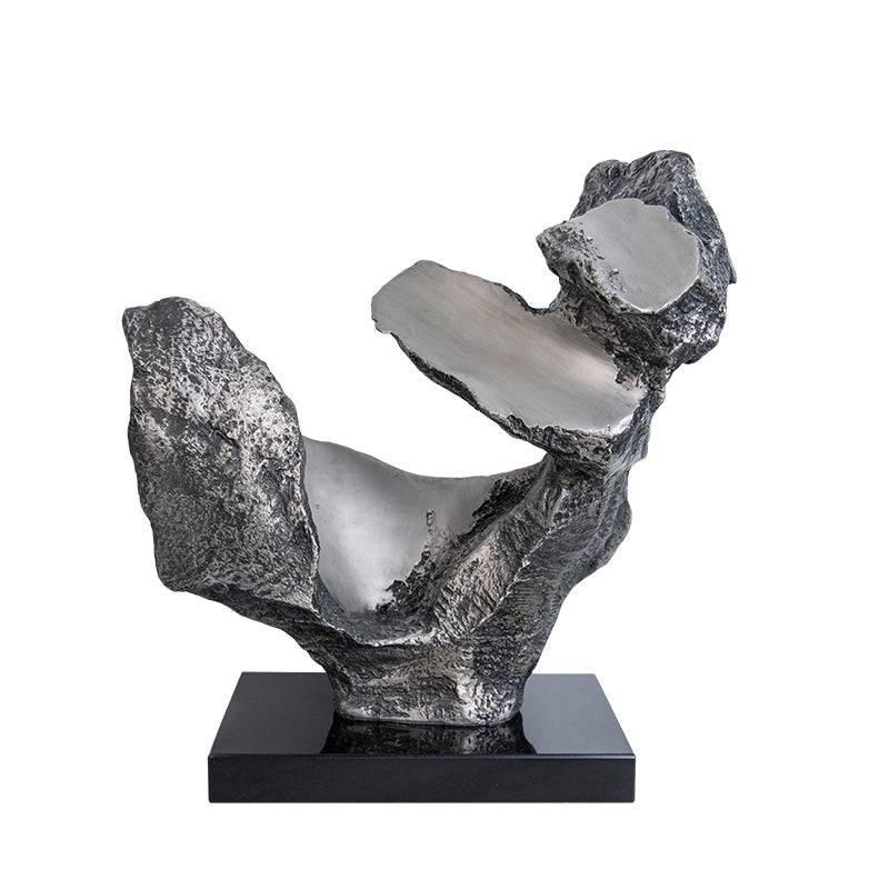 Black-Sliver Resin Decoration Fb-Sz2040A -  Home Decor Figurines - ebarza Furniture UAE | Shop Modern Furniture in Abu Dhabi & Dubai - مفروشات ايبازرا في الامارات | تسوق اثاث عصري وديكورات مميزة في دبي وابوظبي