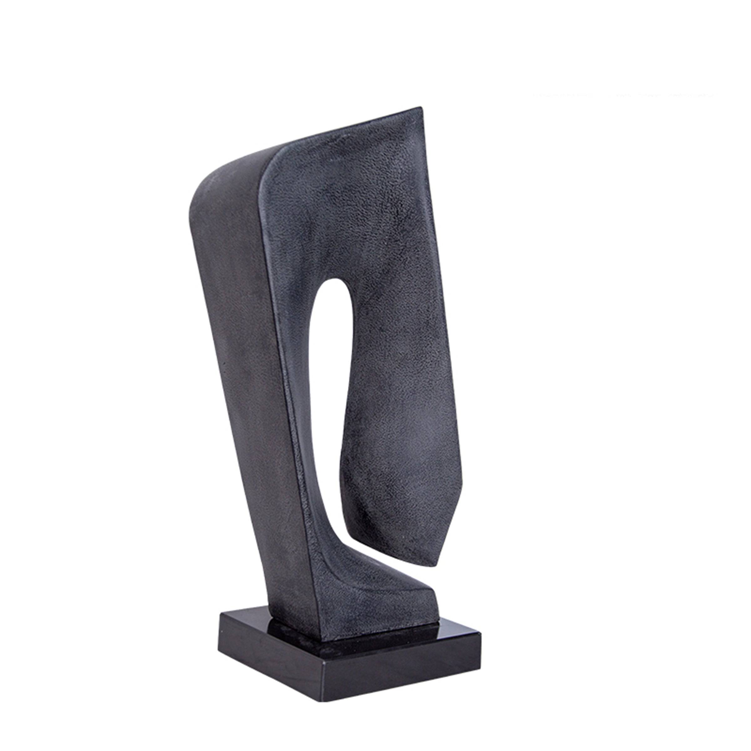 Black Square Opening Resin Decoration Fb-Sz2041A -  Home Decor Figurines | زخرفة سوداء مربعة الشكل من الراتنج - ebarza Furniture UAE | Shop Modern Furniture in Abu Dhabi & Dubai - مفروشات ايبازرا في الامارات | تسوق اثاث عصري وديكورات مميزة في دبي وابوظبي