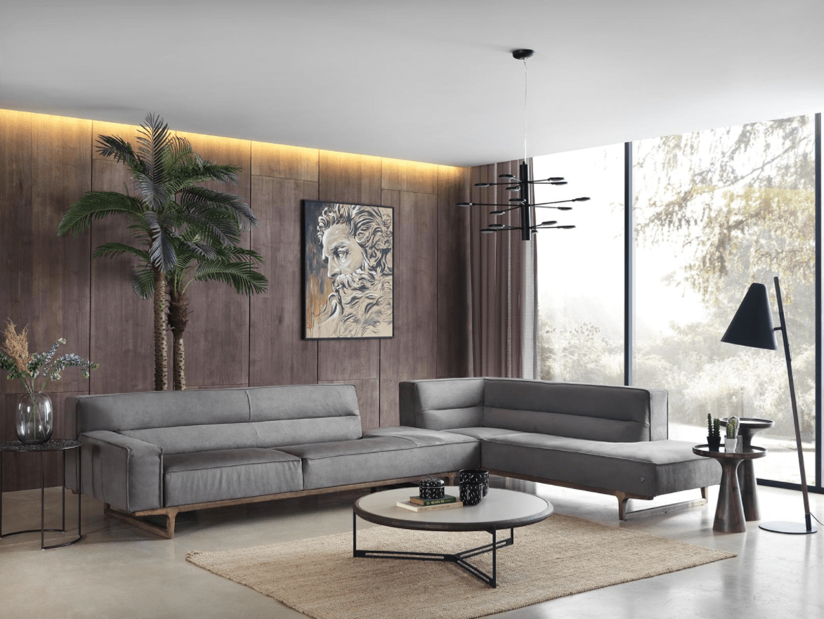 Bolero L Shape Sofa Bol Lx1-Normal -  Sofas - ebarza Furniture UAE | Shop Modern Furniture in Abu Dhabi & Dubai - مفروشات ايبازرا في الامارات | تسوق اثاث عصري وديكورات مميزة في دبي وابوظبي