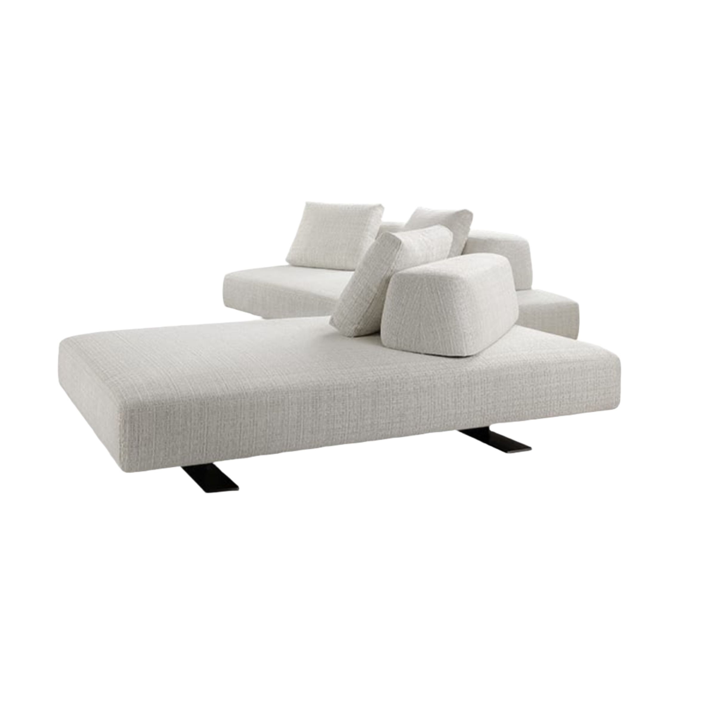 Rome Sofa BS156-1 -  Sofas - ebarza Furniture UAE | Shop Modern Furniture in Abu Dhabi & Dubai - مفروشات ايبازرا في الامارات | تسوق اثاث عصري وديكورات مميزة في دبي وابوظبي