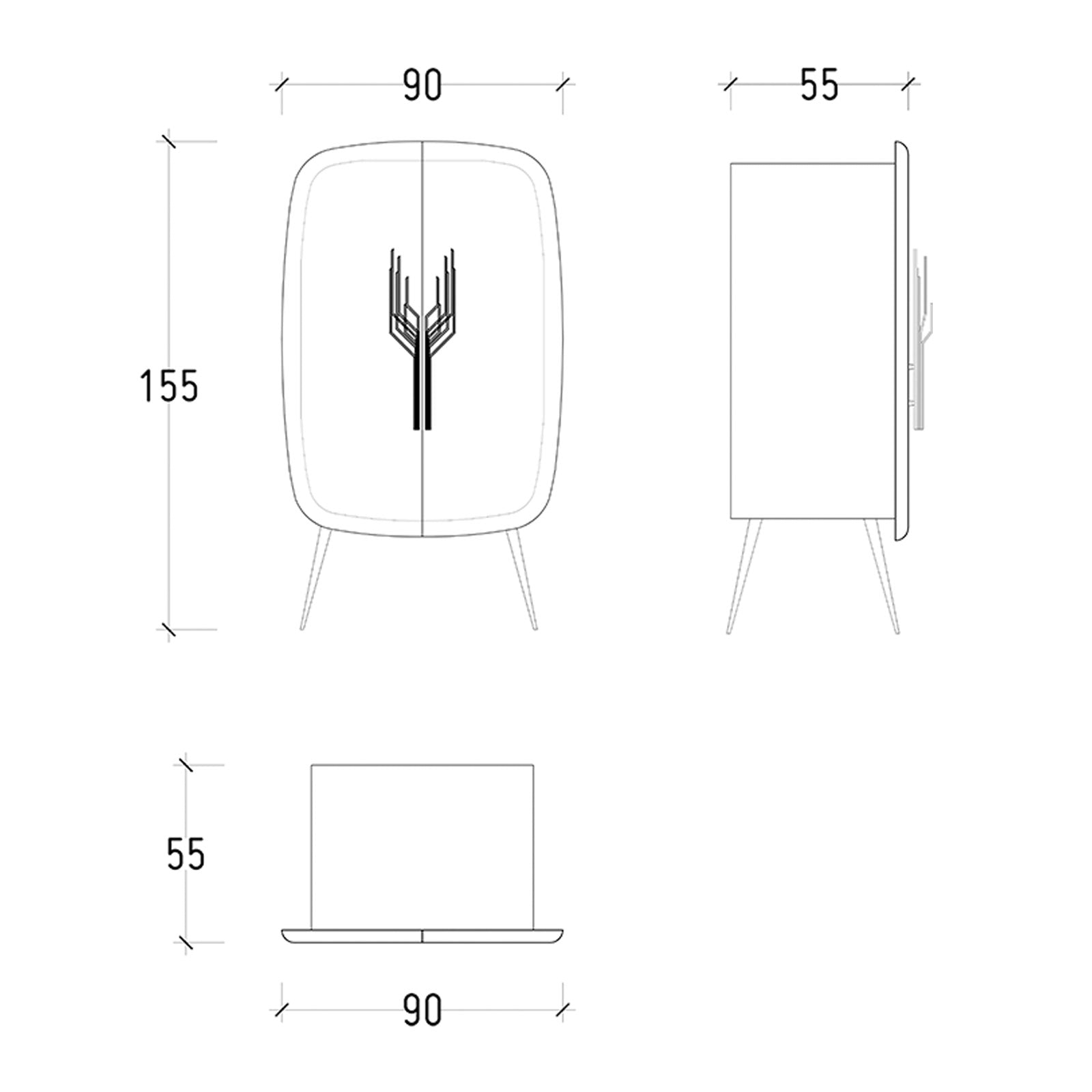 Bug Cabinet Bug-Cab -  Cabinets | خزانة بق - ebarza Furniture UAE | Shop Modern Furniture in Abu Dhabi & Dubai - مفروشات ايبازرا في الامارات | تسوق اثاث عصري وديكورات مميزة في دبي وابوظبي