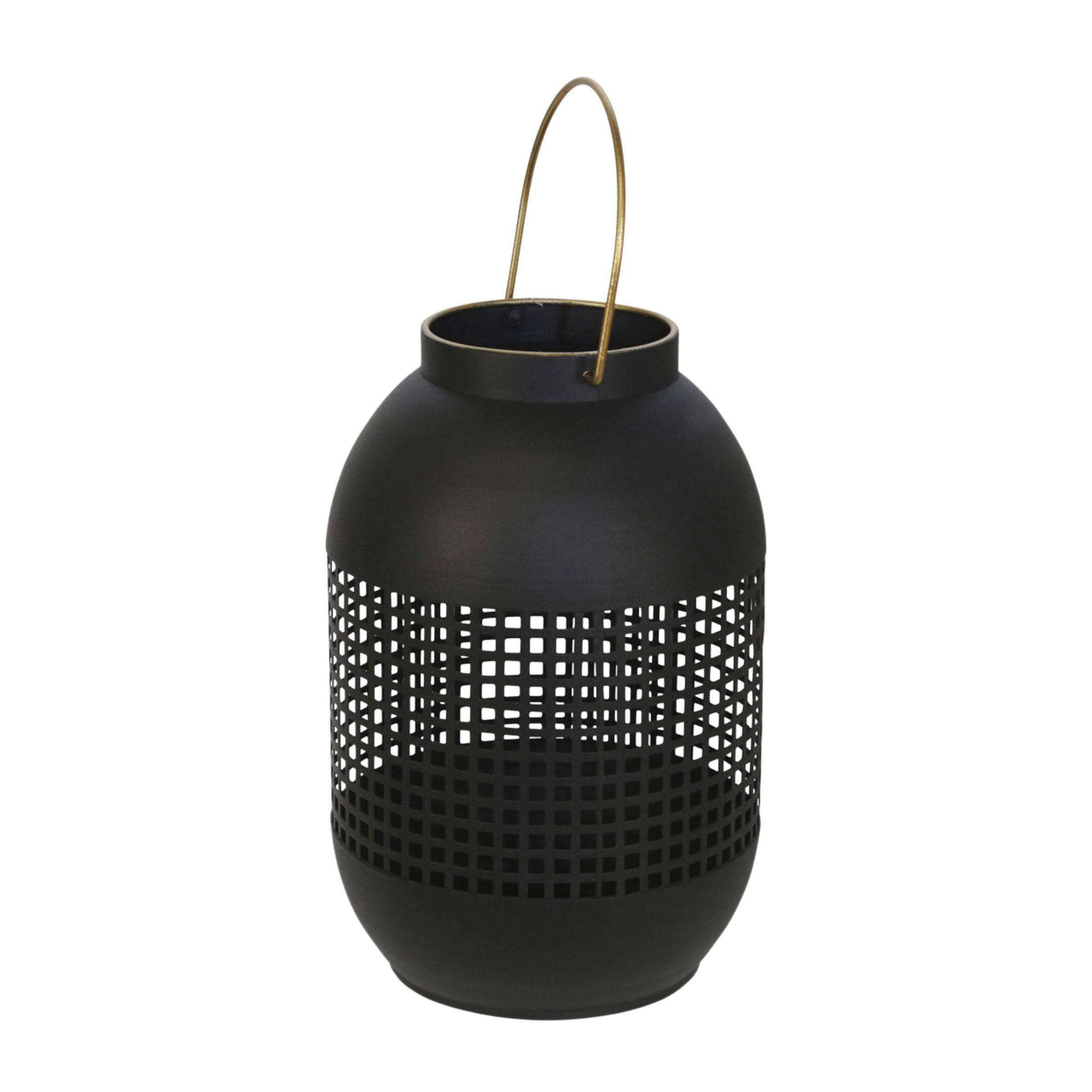 Cage Hurricane Lantern 15385-02 -  Candle Holders | فانوس الاعصار قفص - ebarza Furniture UAE | Shop Modern Furniture in Abu Dhabi & Dubai - مفروشات ايبازرا في الامارات | تسوق اثاث عصري وديكورات مميزة في دبي وابوظبي