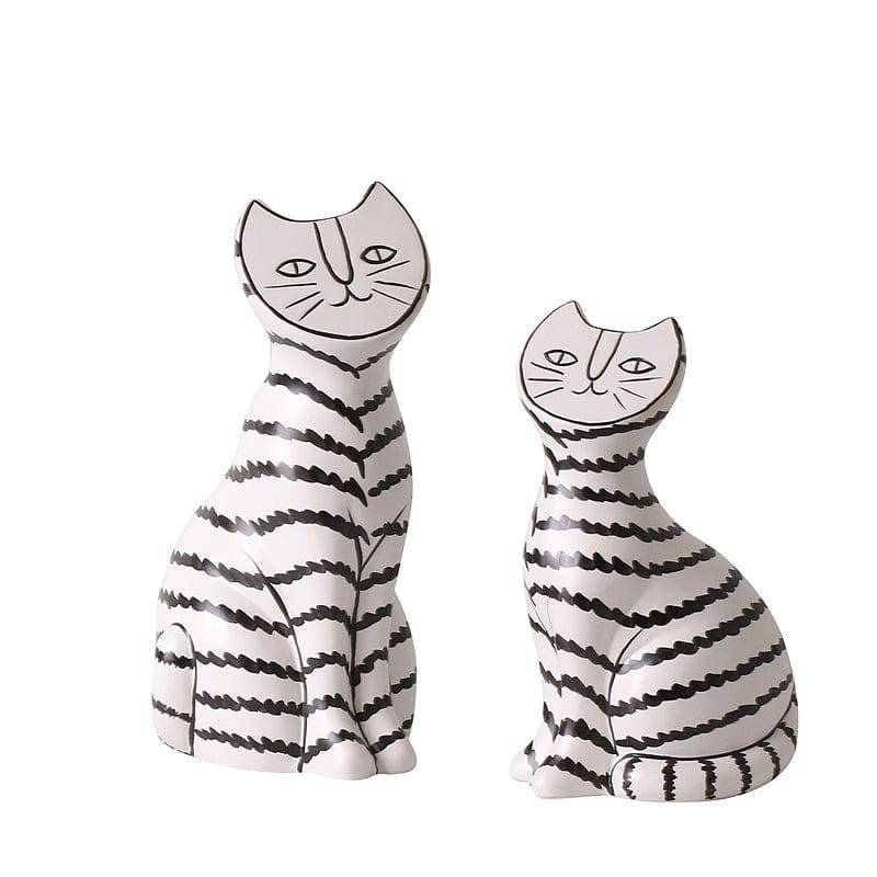 Cat Ornament -A Fa-D2089A -  Home Decor Figurines - ebarza Furniture UAE | Shop Modern Furniture in Abu Dhabi & Dubai - مفروشات ايبازرا في الامارات | تسوق اثاث عصري وديكورات مميزة في دبي وابوظبي