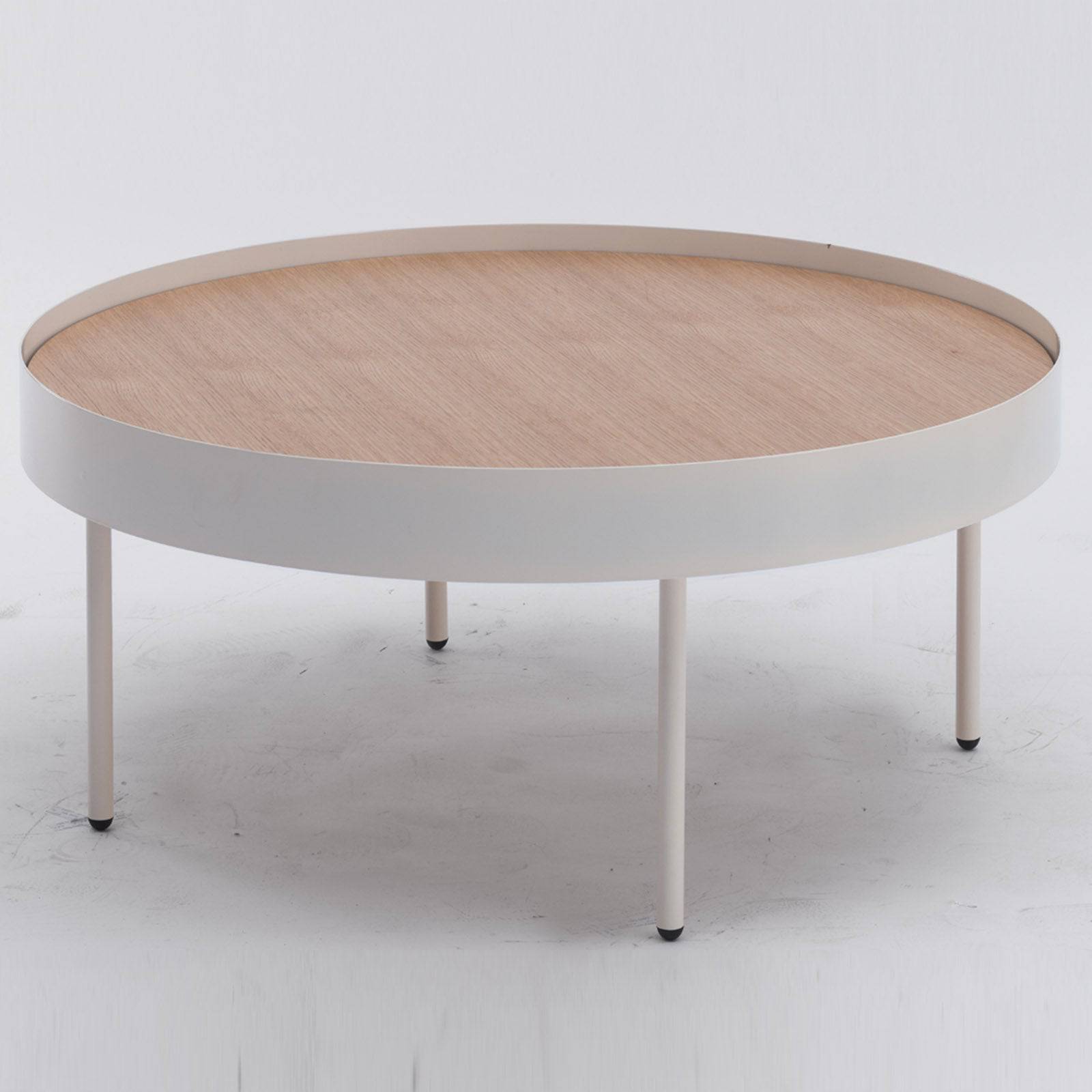 Center Table With Wood Top Gt-381A-N -  Coffee Tables - ebarza Furniture UAE | Shop Modern Furniture in Abu Dhabi & Dubai - مفروشات ايبازرا في الامارات | تسوق اثاث عصري وديكورات مميزة في دبي وابوظبي