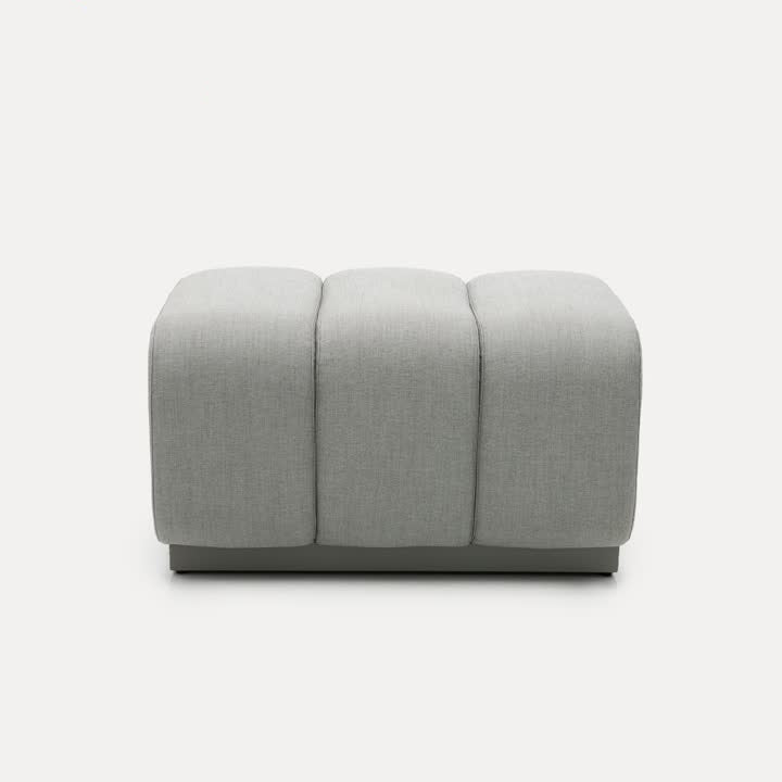 Pre-order 15 Days Delivery Chameleon Sofa - Pouf Module - H-5228-E - Grey -  Sofas - ebarza Furniture UAE | Shop Modern Furniture in Abu Dhabi & Dubai - مفروشات ايبازرا في الامارات | تسوق اثاث عصري وديكورات مميزة في دبي وابوظبي