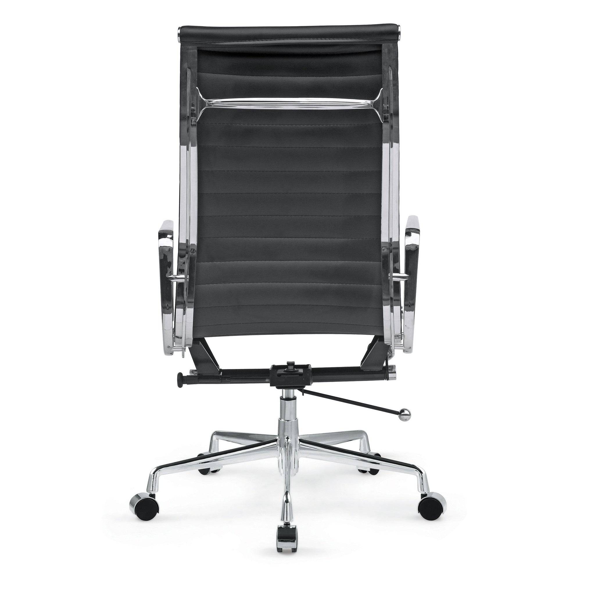 Classic Office Chair Genuine Leather Bp9606 -  Office Chairs | كرسي مكتب كلاسيك جلد اصلي - ebarza Furniture UAE | Shop Modern Furniture in Abu Dhabi & Dubai - مفروشات ايبازرا في الامارات | تسوق اثاث عصري وديكورات مميزة في دبي وابوظبي