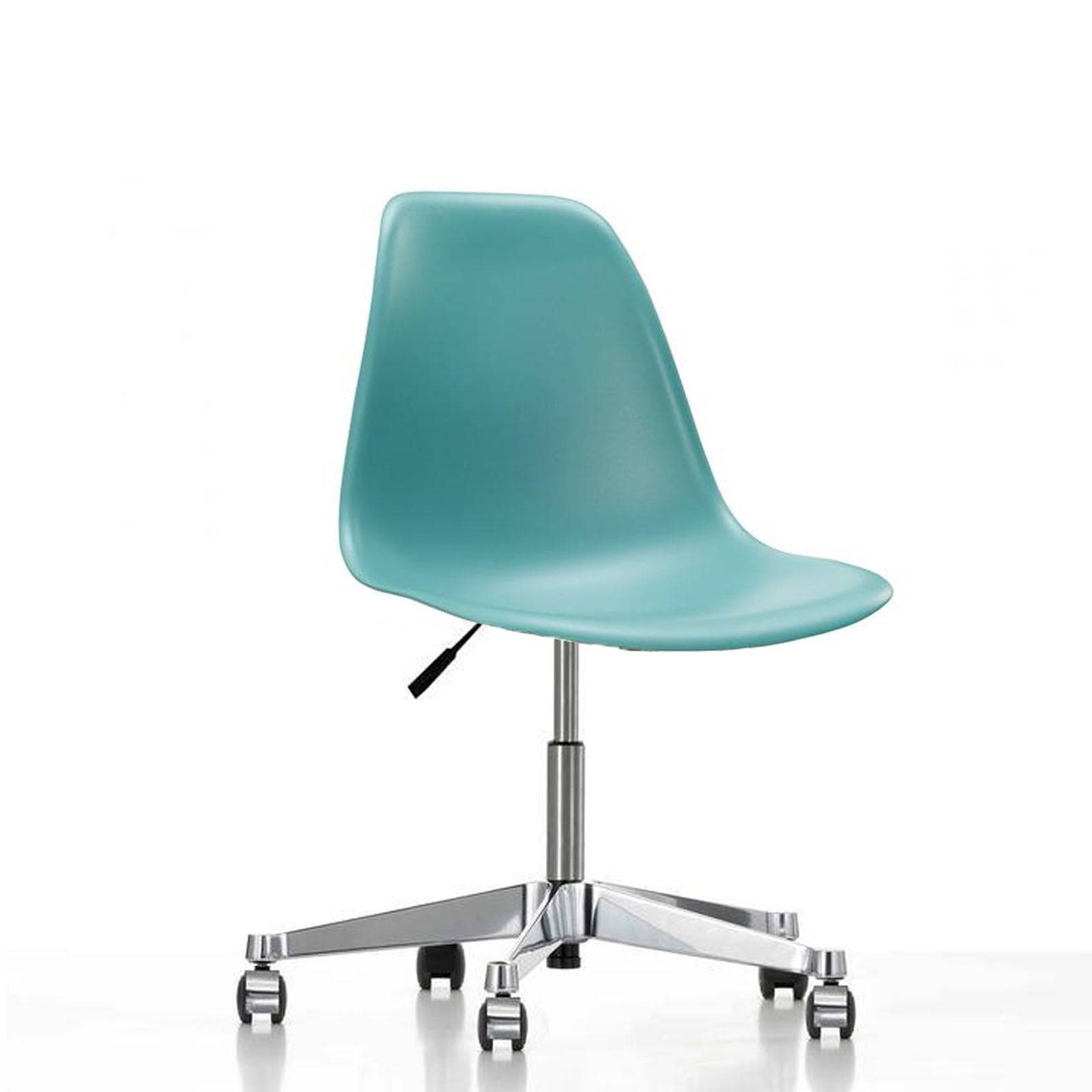 Classic Plastic & Aluminum Office Chair Bp8007Fw-Pb1+Y -  Office Chairs | كرسي مكتب كلاسيك بلاستيك وألومنيوم - ebarza Furniture UAE | Shop Modern Furniture in Abu Dhabi & Dubai - مفروشات ايبازرا في الامارات | تسوق اثاث عصري وديكورات مميزة في دبي وابوظبي