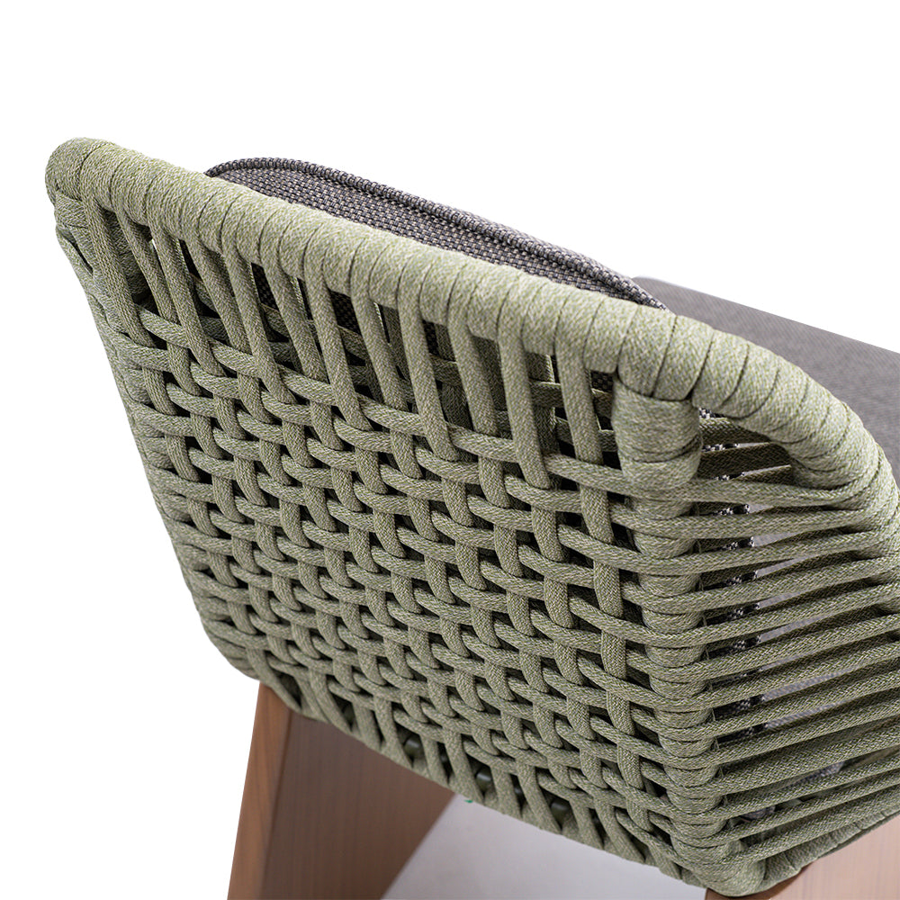 CLOGS DINING SIDECHAIR W/SEAT AND BACK CUSHION- KC8611N01ROP -  Chairs - ebarza Furniture UAE | Shop Modern Furniture in Abu Dhabi & Dubai - مفروشات ايبازرا في الامارات | تسوق اثاث عصري وديكورات مميزة في دبي وابوظبي