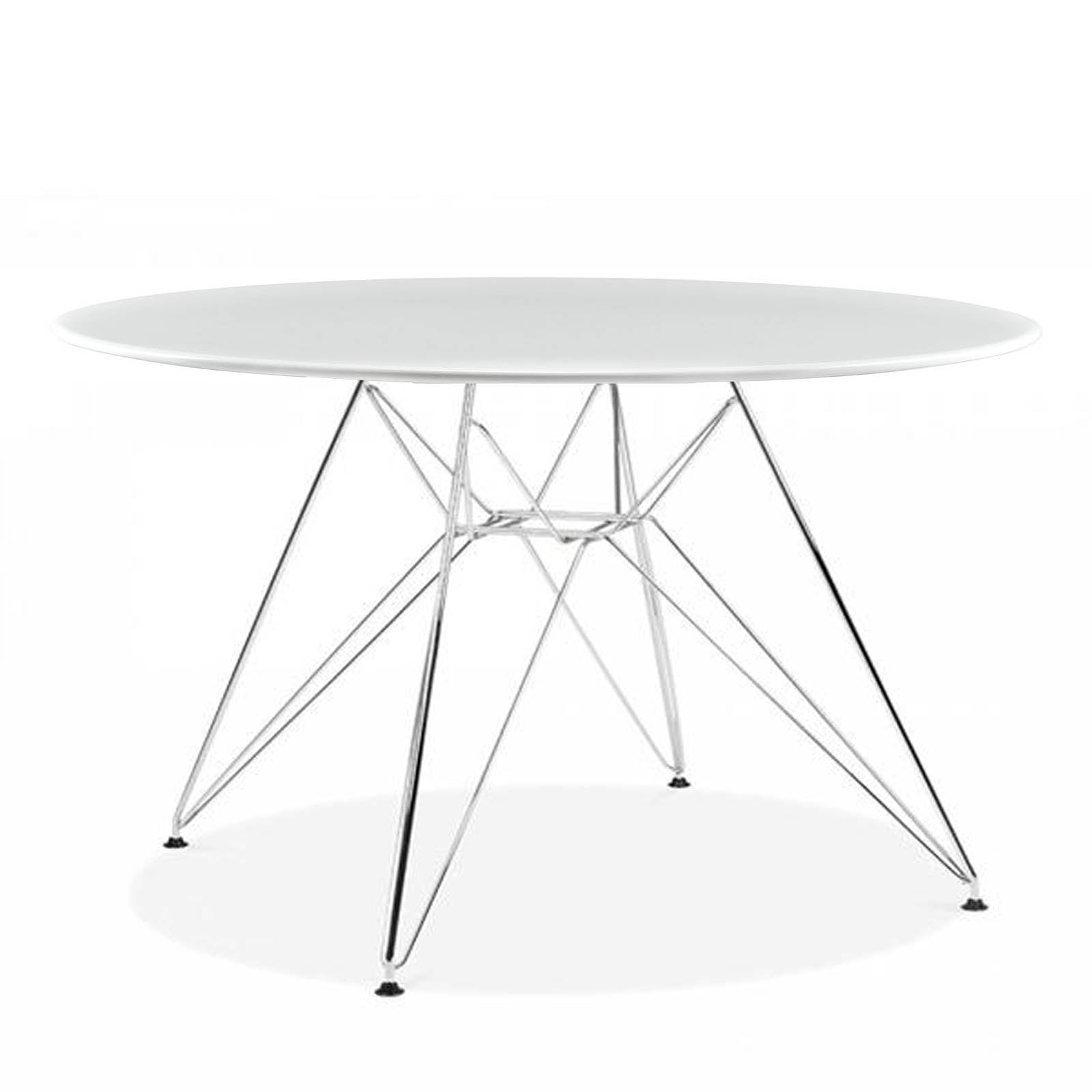 Conrad Dining Table 120cm  Gt-078Aw(Large) -  Dining Tables - ebarza Furniture UAE | Shop Modern Furniture in Abu Dhabi & Dubai - مفروشات ايبازرا في الامارات | تسوق اثاث عصري وديكورات مميزة في دبي وابوظبي