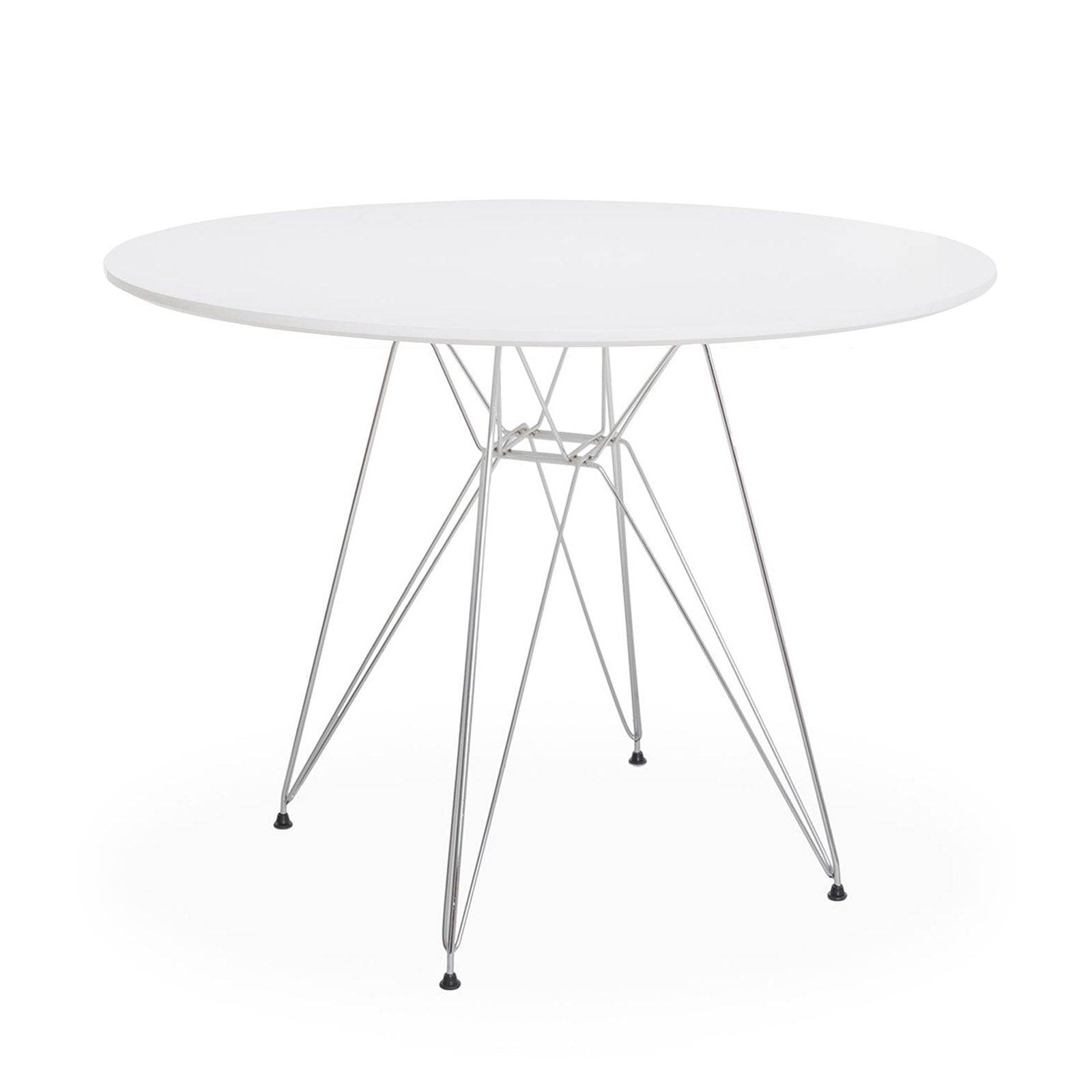 Conrad Dining Table 80cm Gt-078Aw(Small) -  Dining Tables | طاولة طعام كونراد - ebarza Furniture UAE | Shop Modern Furniture in Abu Dhabi & Dubai - مفروشات ايبازرا في الامارات | تسوق اثاث عصري وديكورات مميزة في دبي وابوظبي