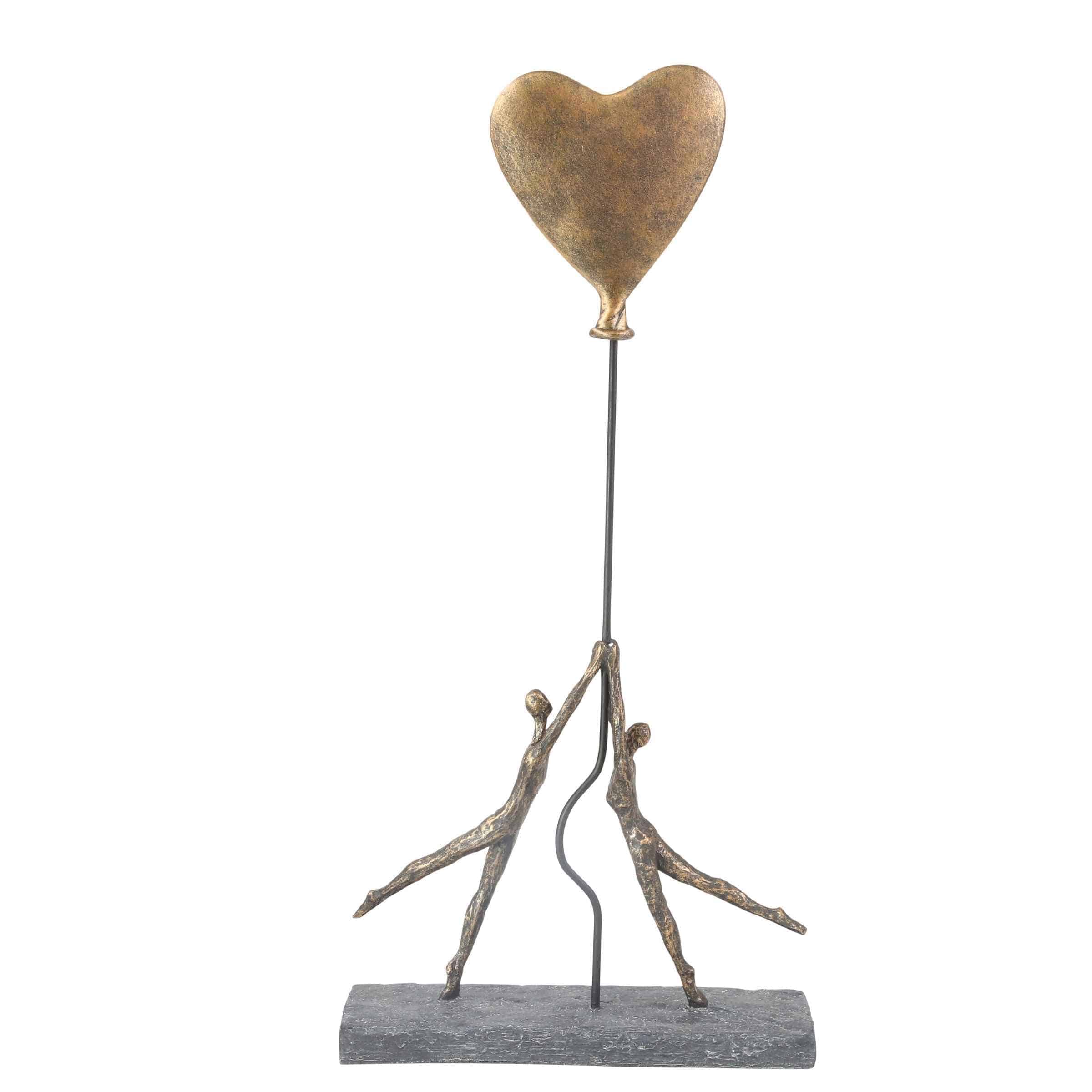 Couple With Balloon 53 Cm 14388 -  Home Decor Figurines | للزوجين بالبالون 53 سم - ebarza Furniture UAE | Shop Modern Furniture in Abu Dhabi & Dubai - مفروشات ايبازرا في الامارات | تسوق اثاث عصري وديكورات مميزة في دبي وابوظبي