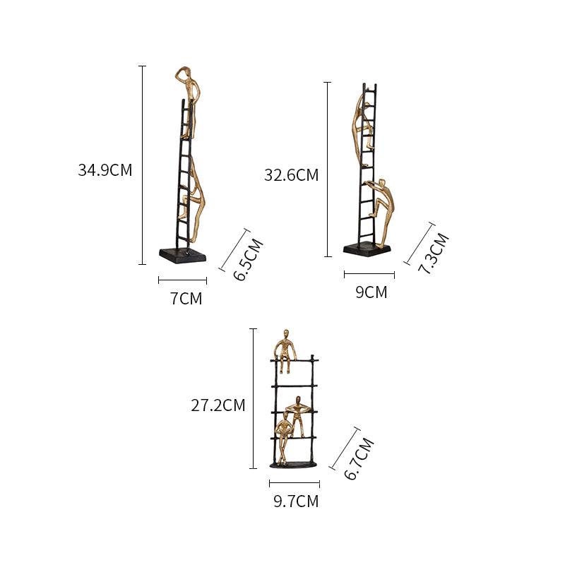 Crawling Ladder Decoration-A Fb-W1907A -  Home Decor Figurines - ebarza Furniture UAE | Shop Modern Furniture in Abu Dhabi & Dubai - مفروشات ايبازرا في الامارات | تسوق اثاث عصري وديكورات مميزة في دبي وابوظبي