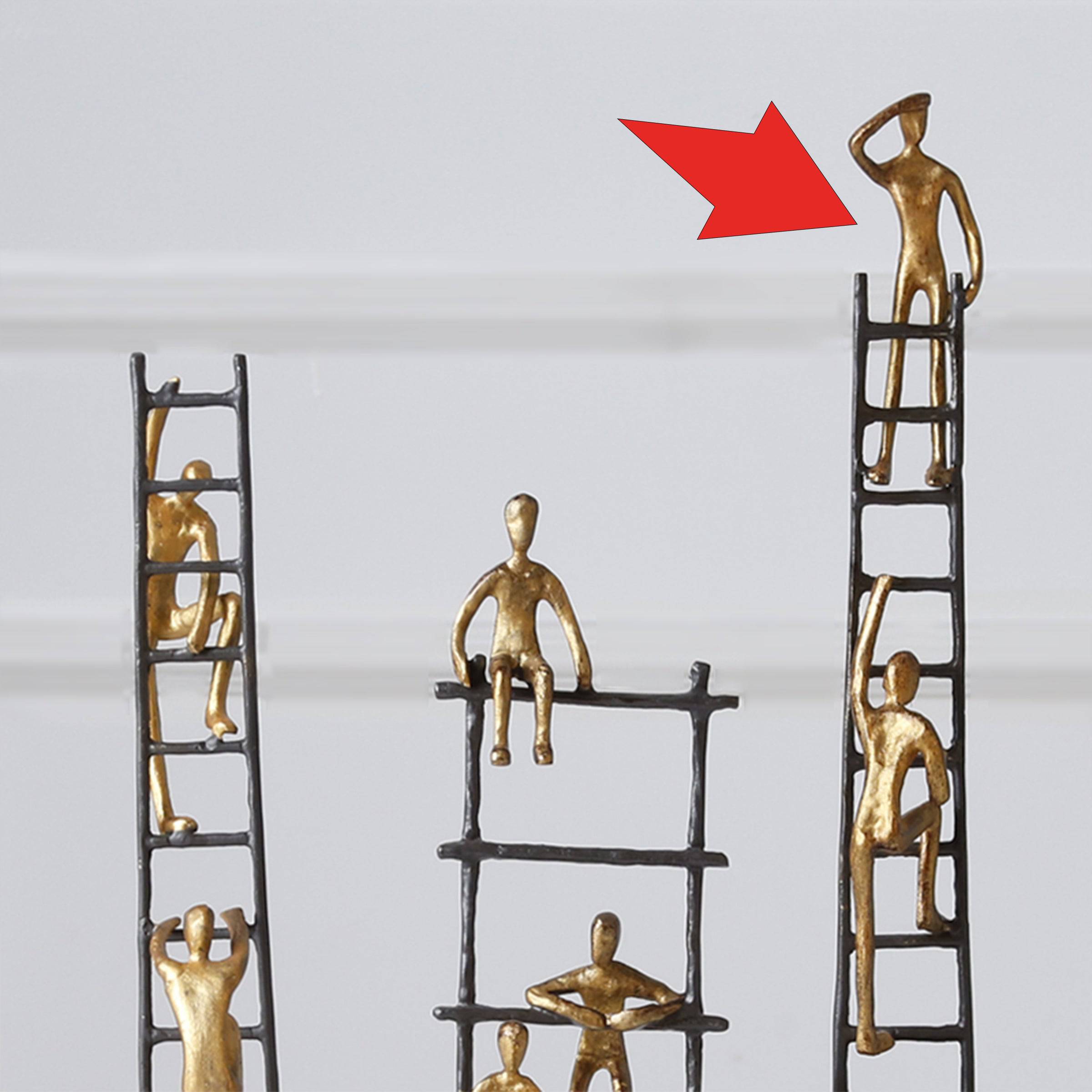 Crawling Ladder Decoration-A Fb-W1907A -  Home Decor Figurines - ebarza Furniture UAE | Shop Modern Furniture in Abu Dhabi & Dubai - مفروشات ايبازرا في الامارات | تسوق اثاث عصري وديكورات مميزة في دبي وابوظبي