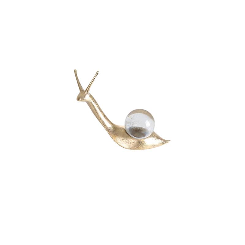 Crystal Snail-A Fa-Sz2002A -  Home Decor Figurines - ebarza Furniture UAE | Shop Modern Furniture in Abu Dhabi & Dubai - مفروشات ايبازرا في الامارات | تسوق اثاث عصري وديكورات مميزة في دبي وابوظبي