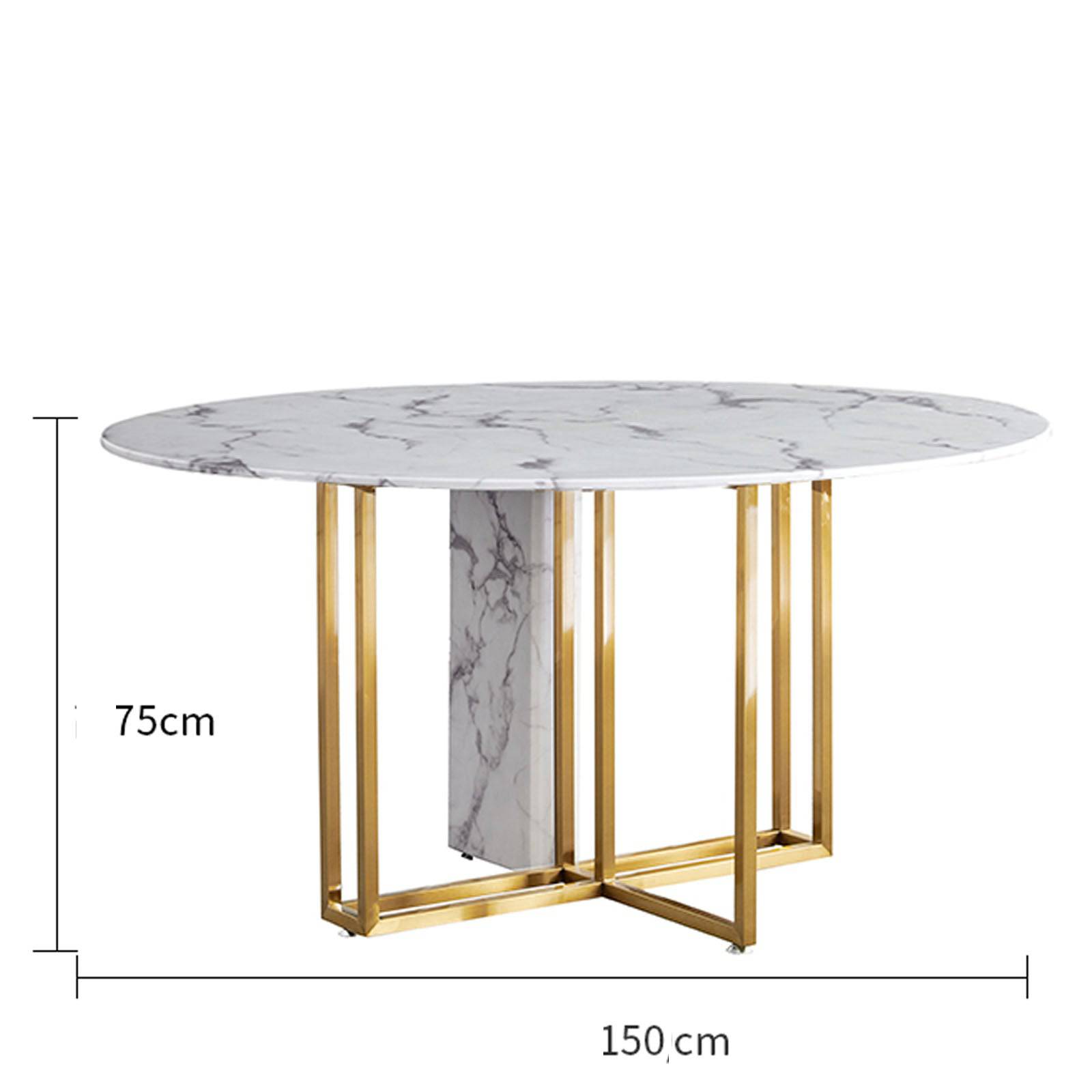 Custom Niort Round Dining Table Tg-395 (Top Only) -  Dining tables | مائدة مستديرة نيور - ebarza Furniture UAE | Shop Modern Furniture in Abu Dhabi & Dubai - مفروشات ايبازرا في الامارات | تسوق اثاث عصري وديكورات مميزة في دبي وابوظبي