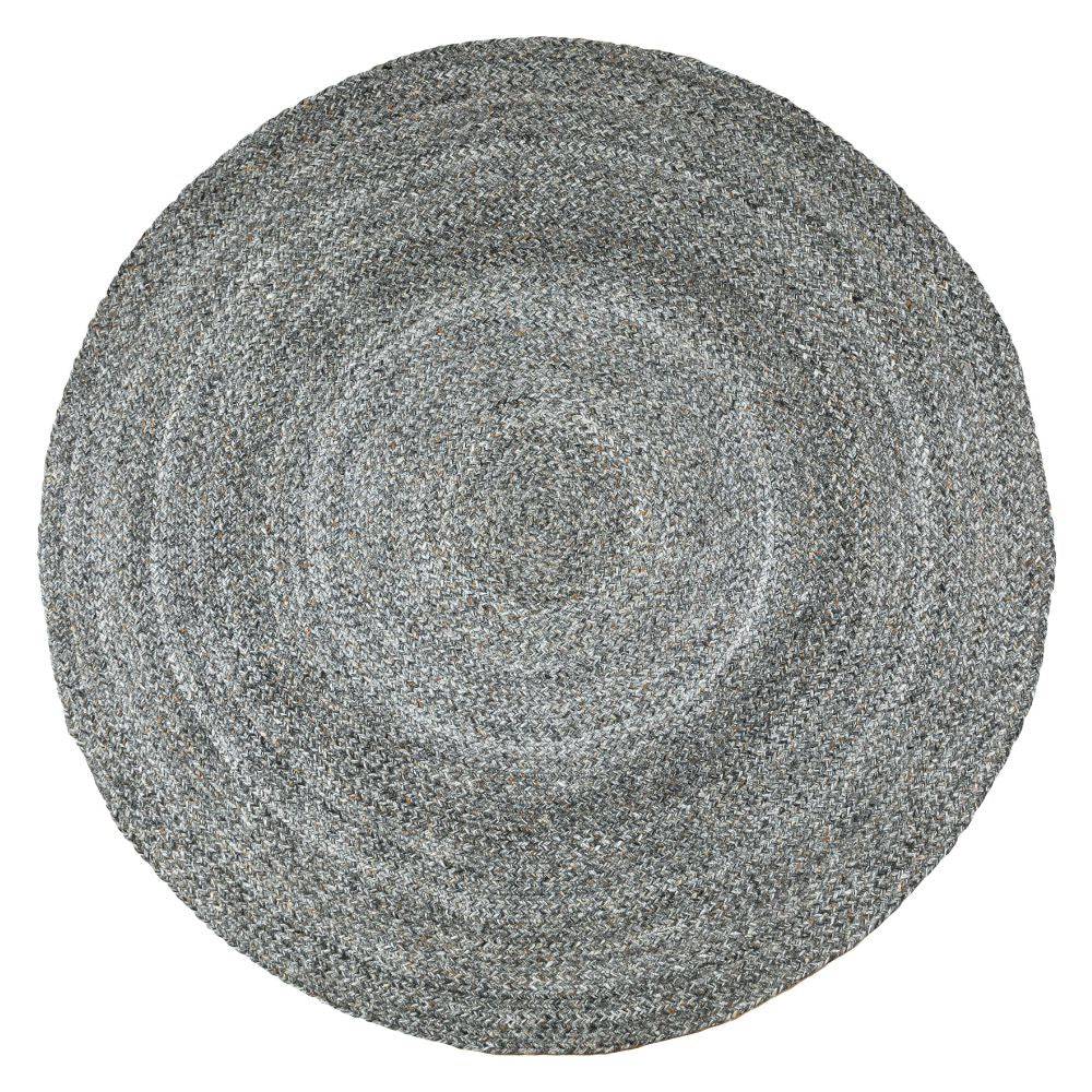 D250 Cm Flat Tweed Braided Round Handmade Rug Tweed-R-250 -  Rugs | سجادة دائرية مصنوعة يدويًا ومضفرة من التويد مقاس 250 سم - ebarza Furniture UAE | Shop Modern Furniture in Abu Dhabi & Dubai - مفروشات ايبازرا في الامارات | تسوق اثاث عصري وديكورات مميزة في دبي وابوظبي