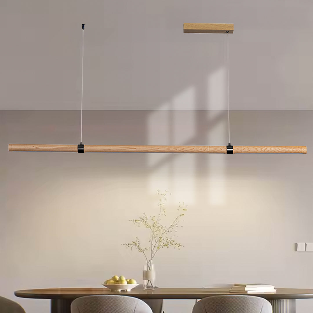 Ash Aura LED Linear Light Pendant Lamp - MYCP-ZH-Ash -  Pendant Lamps - ebarza Furniture UAE | Shop Modern Furniture in Abu Dhabi & Dubai - مفروشات ايبازرا في الامارات | تسوق اثاث عصري وديكورات مميزة في دبي وابوظبي