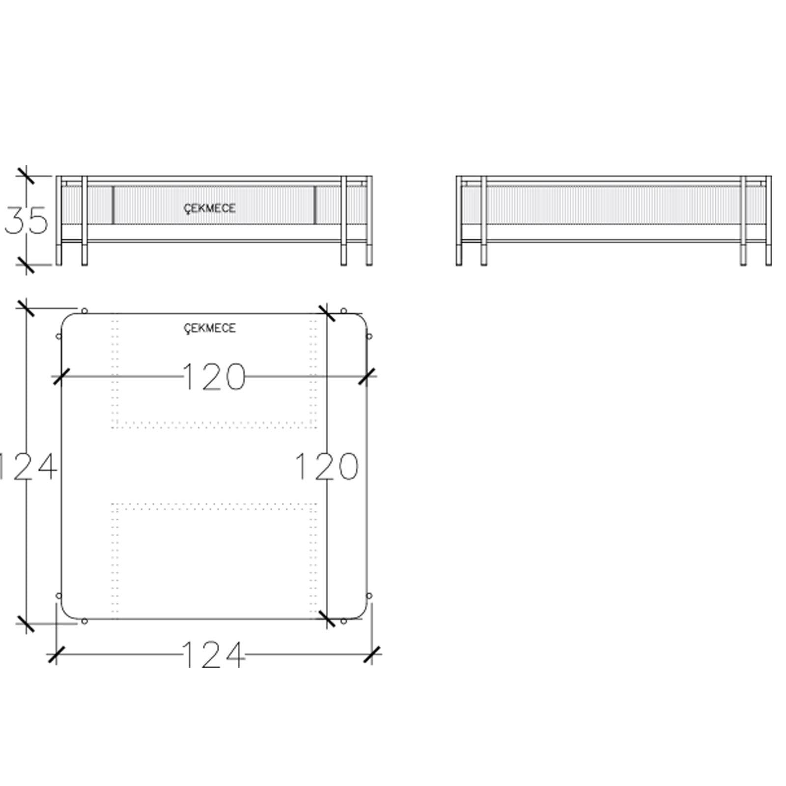 Dali Center Table With Glass Top Dali-Center -  Coffee Tables | طاولة دالي المركزية مع سطح زجاجي - ebarza Furniture UAE | Shop Modern Furniture in Abu Dhabi & Dubai - مفروشات ايبازرا في الامارات | تسوق اثاث عصري وديكورات مميزة في دبي وابوظبي