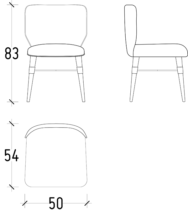 Dali Chair Beige  Dali-W -  Chairs - ebarza Furniture UAE | Shop Modern Furniture in Abu Dhabi & Dubai - مفروشات ايبازرا في الامارات | تسوق اثاث عصري وديكورات مميزة في دبي وابوظبي