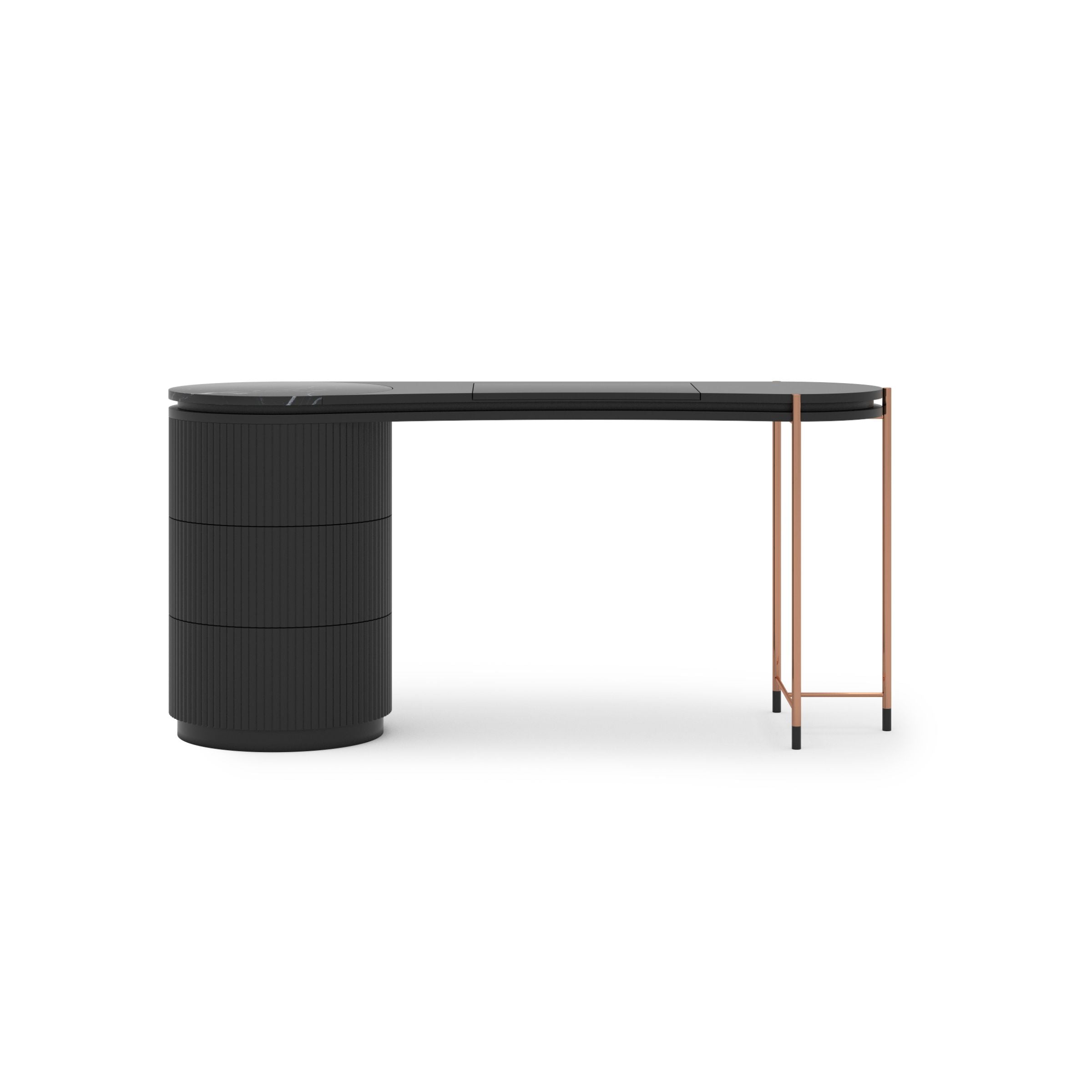 Display Item - Dali Marble Dresser + Mirror Nakheel -  DISPLAY ITEM - ebarza Furniture UAE | Shop Modern Furniture in Abu Dhabi & Dubai - مفروشات ايبازرا في الامارات | تسوق اثاث عصري وديكورات مميزة في دبي وابوظبي