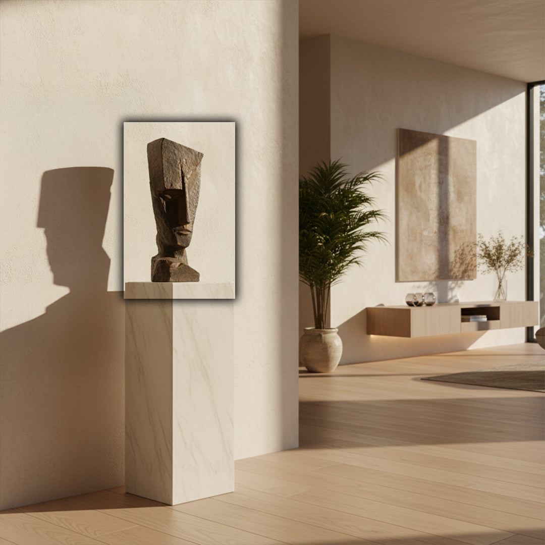 DARK FACE Ornament TR-0314 -  Home Decor Figurines - ebarza Furniture UAE | Shop Modern Furniture in Abu Dhabi & Dubai - مفروشات ايبازرا في الامارات | تسوق اثاث عصري وديكورات مميزة في دبي وابوظبي