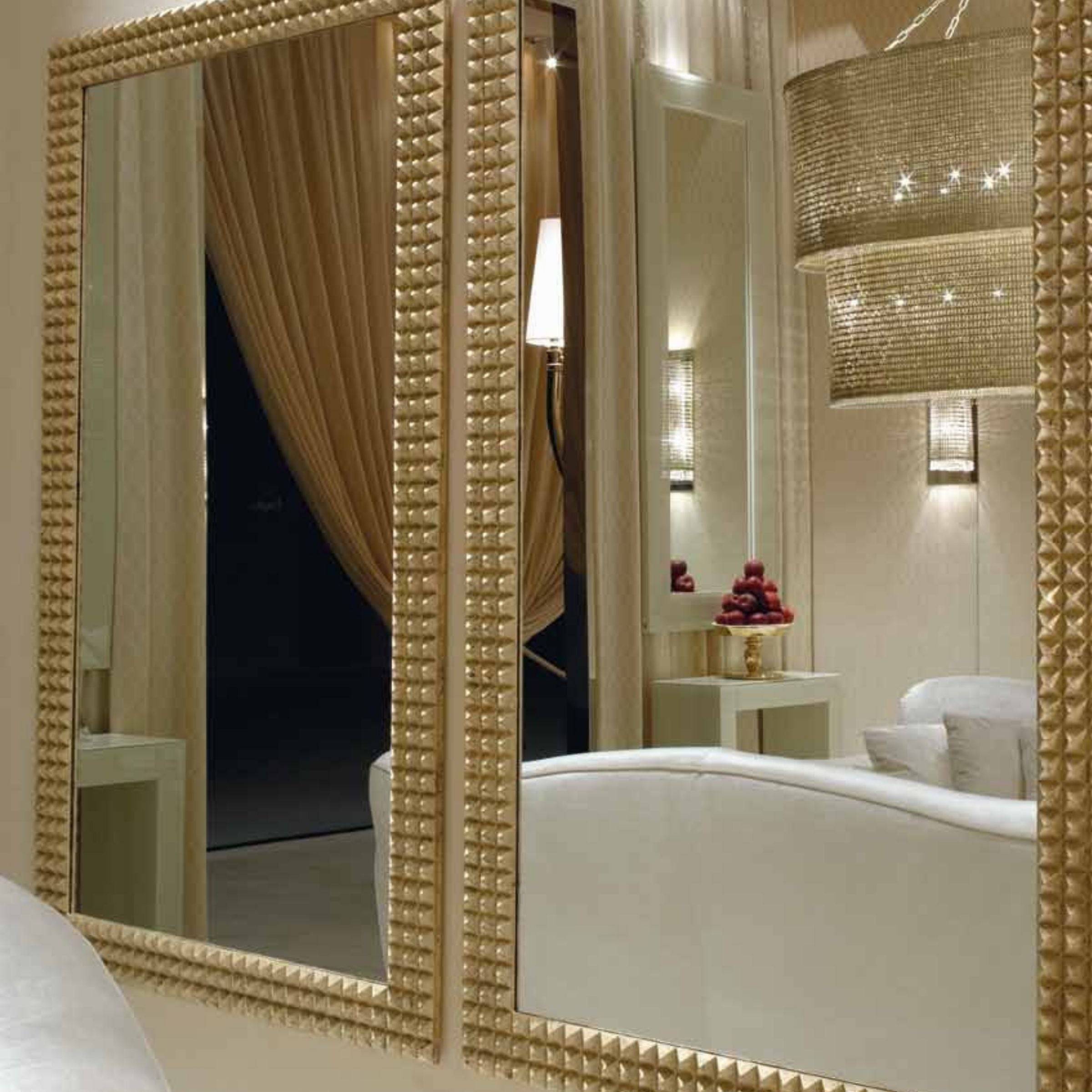 Decorative Mirror Oa-80115 -  Mirrors - ebarza Furniture UAE | Shop Modern Furniture in Abu Dhabi & Dubai - مفروشات ايبازرا في الامارات | تسوق اثاث عصري وديكورات مميزة في دبي وابوظبي