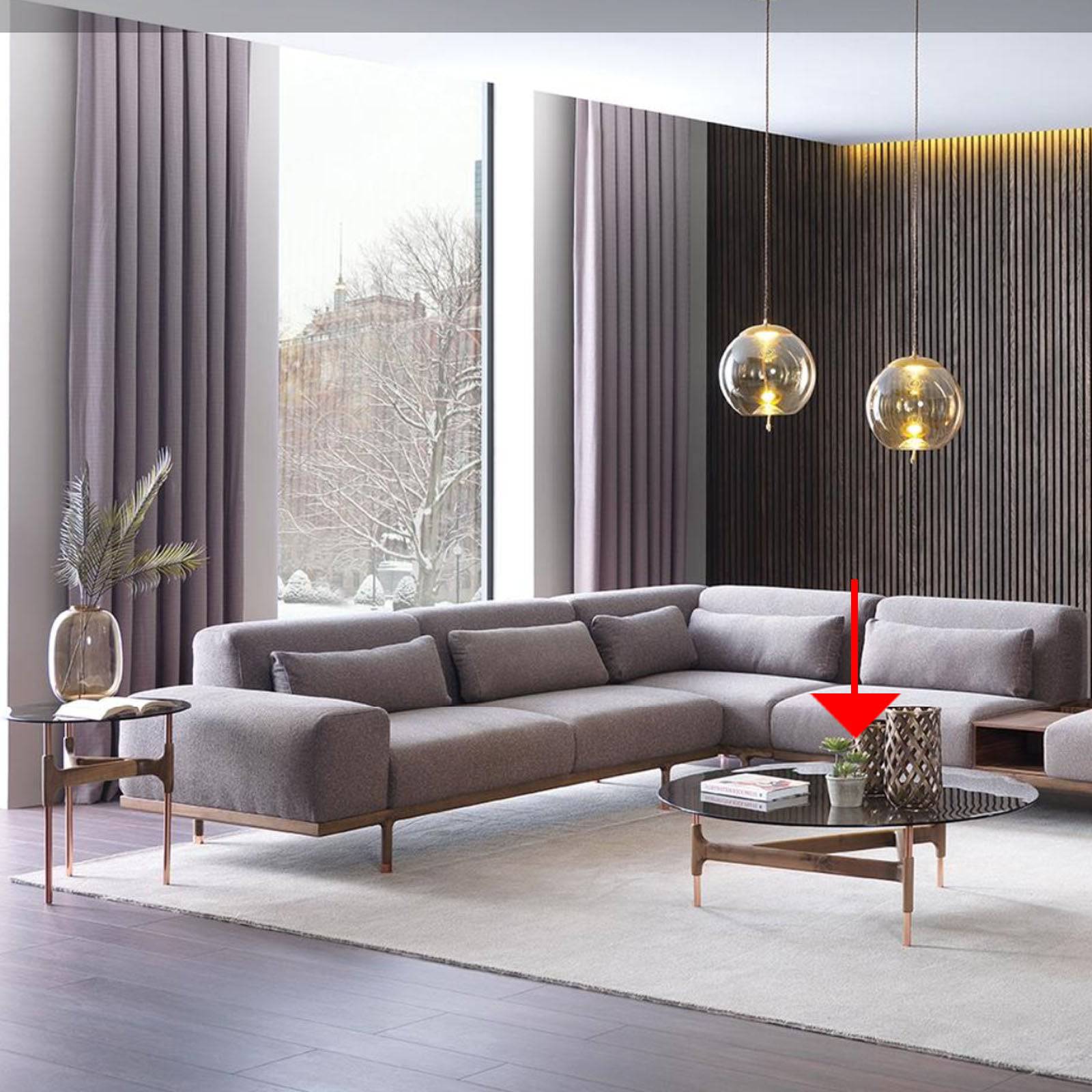 Diamond Center Table Dimond-C-001 -  Coffee Tables - ebarza Furniture UAE | Shop Modern Furniture in Abu Dhabi & Dubai - مفروشات ايبازرا في الامارات | تسوق اثاث عصري وديكورات مميزة في دبي وابوظبي