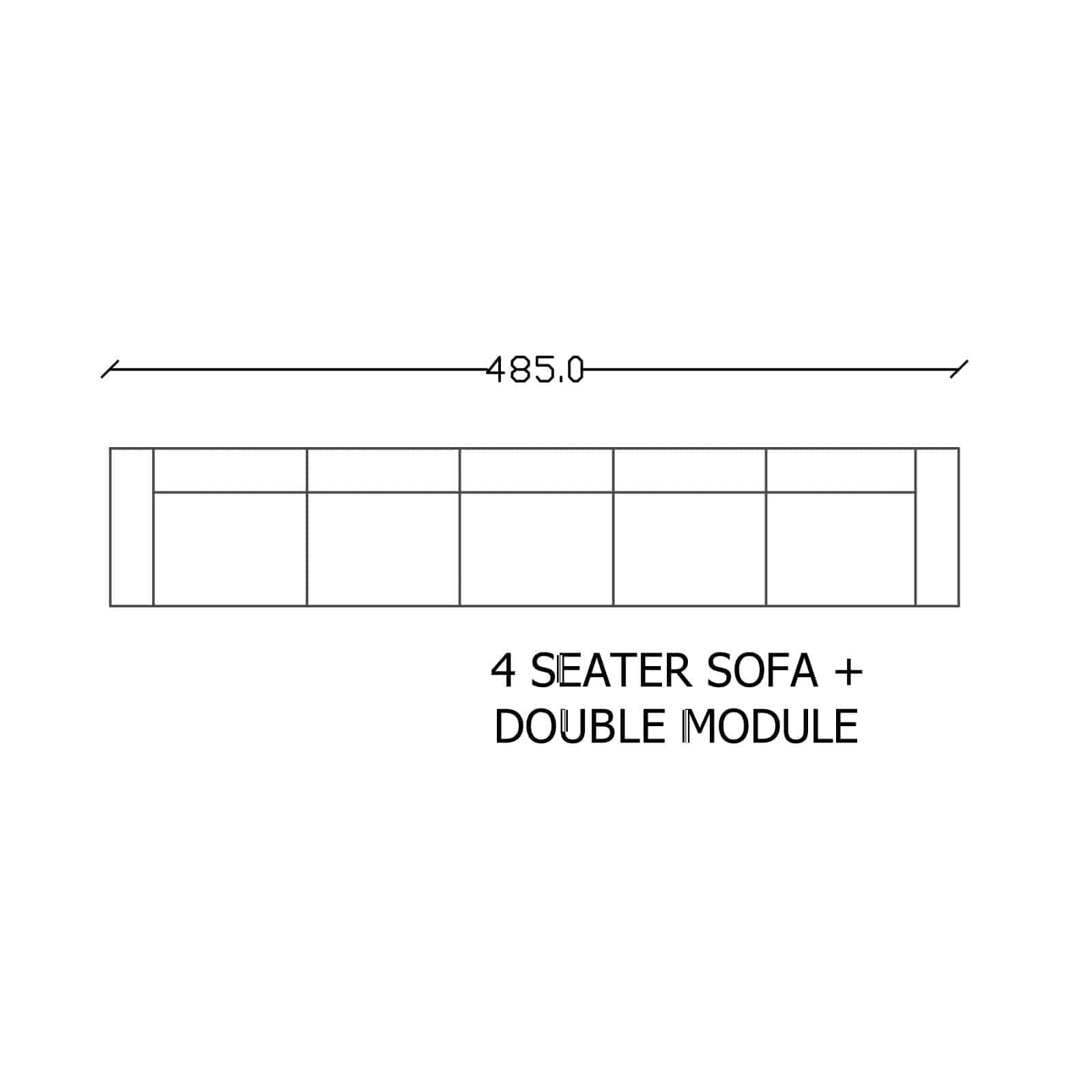 Diamond 2Seater Module To Extend All Diamond Sofa Options Diamond-2Seater -  Sofas - ebarza Furniture UAE | Shop Modern Furniture in Abu Dhabi & Dubai - مفروشات ايبازرا في الامارات | تسوق اثاث عصري وديكورات مميزة في دبي وابوظبي