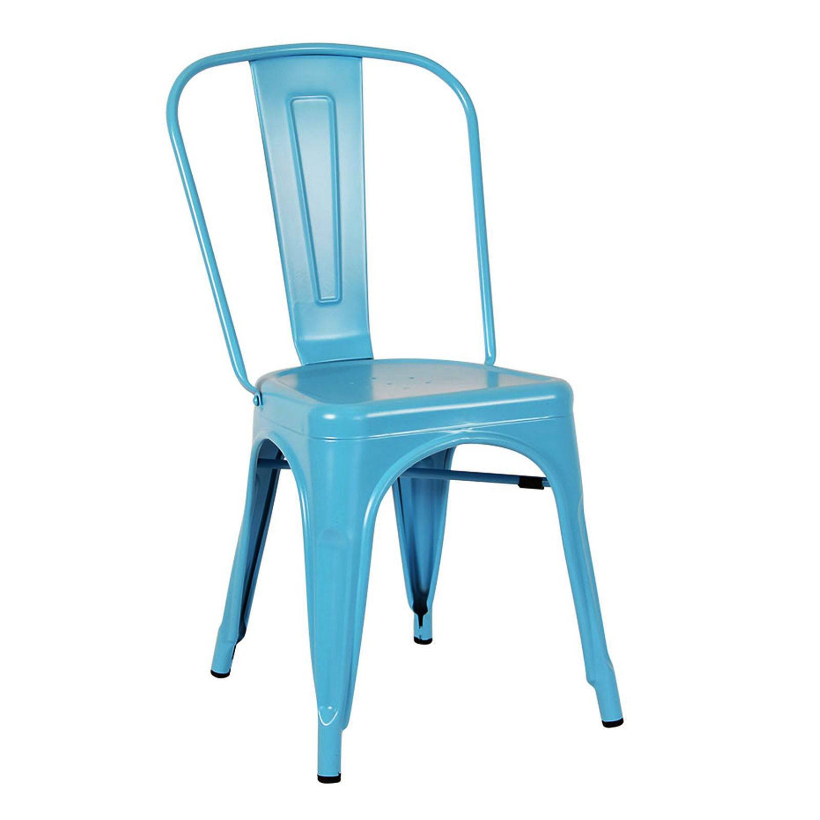 Dinning Chair Mc-001A-Blue -  Chairs - ebarza Furniture UAE | Shop Modern Furniture in Abu Dhabi & Dubai - مفروشات ايبازرا في الامارات | تسوق اثاث عصري وديكورات مميزة في دبي وابوظبي