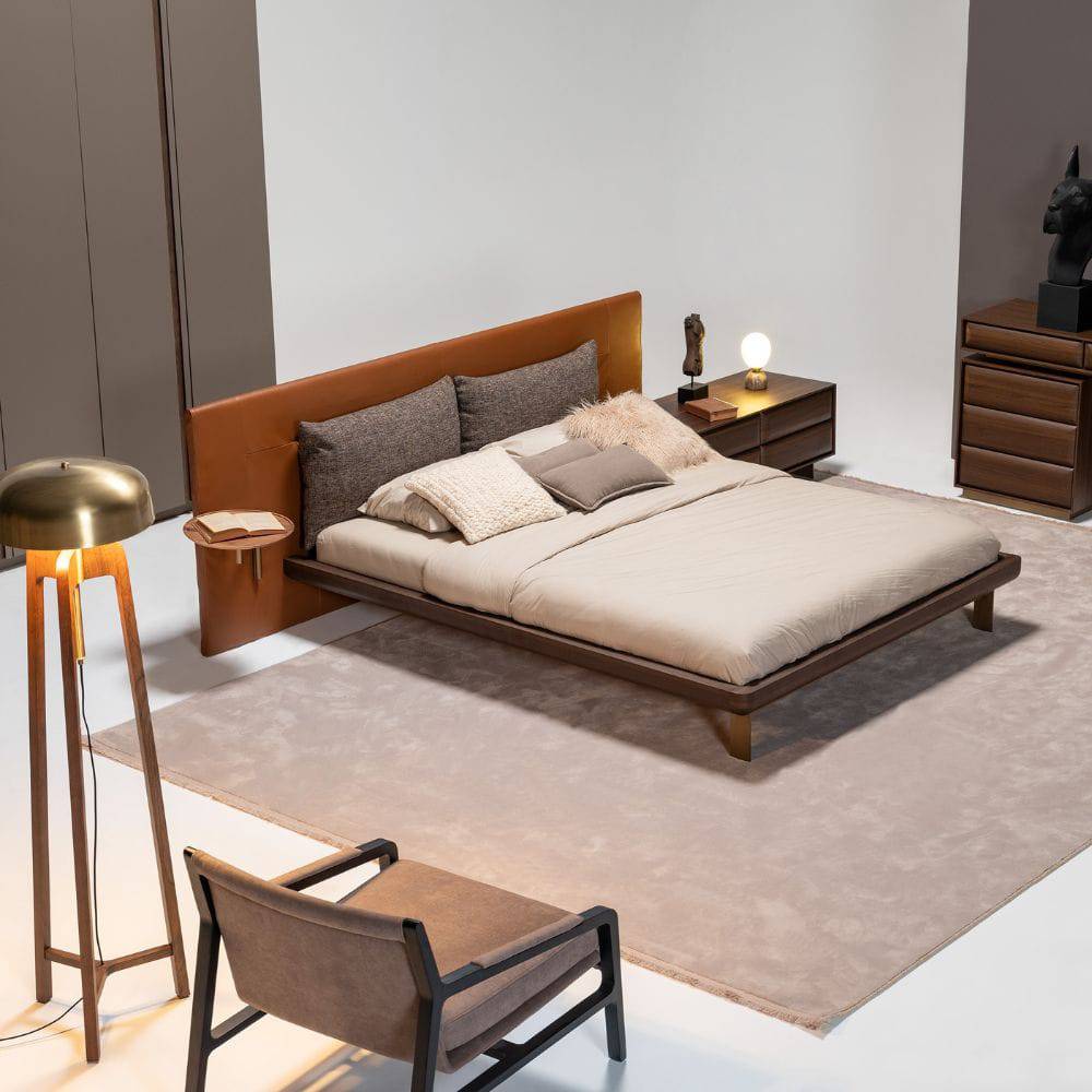 Display Item - Era King Size Bedstead Era-Bed Nakheel -  DISPLAY ITEM - ebarza Furniture UAE | Shop Modern Furniture in Abu Dhabi & Dubai - مفروشات ايبازرا في الامارات | تسوق اثاث عصري وديكورات مميزة في دبي وابوظبي