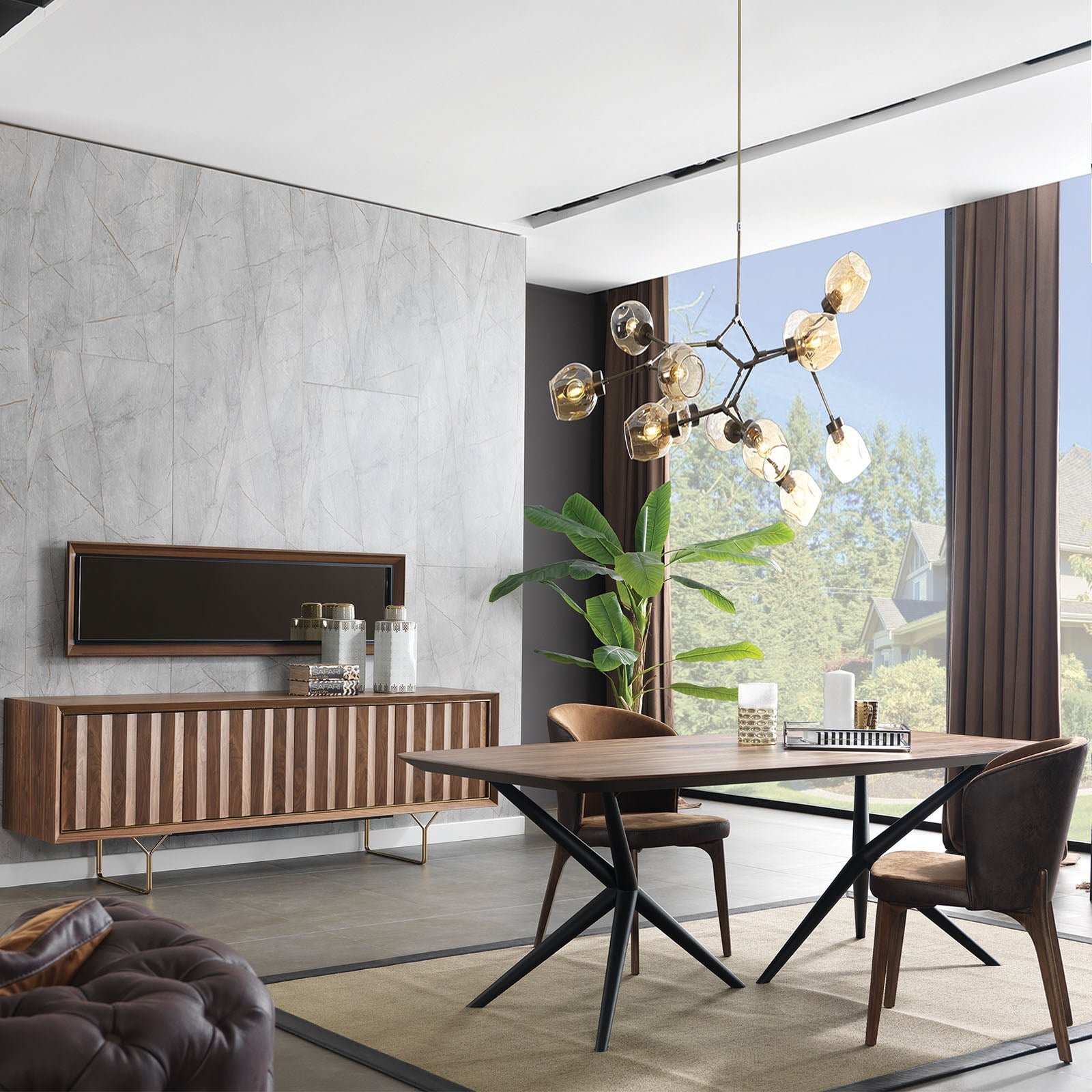 Display Item - Ginda Dining Table Ginda015-TableYAS -  DISPLAY ITEM - ebarza Furniture UAE | Shop Modern Furniture in Abu Dhabi & Dubai - مفروشات ايبازرا في الامارات | تسوق اثاث عصري وديكورات مميزة في دبي وابوظبي