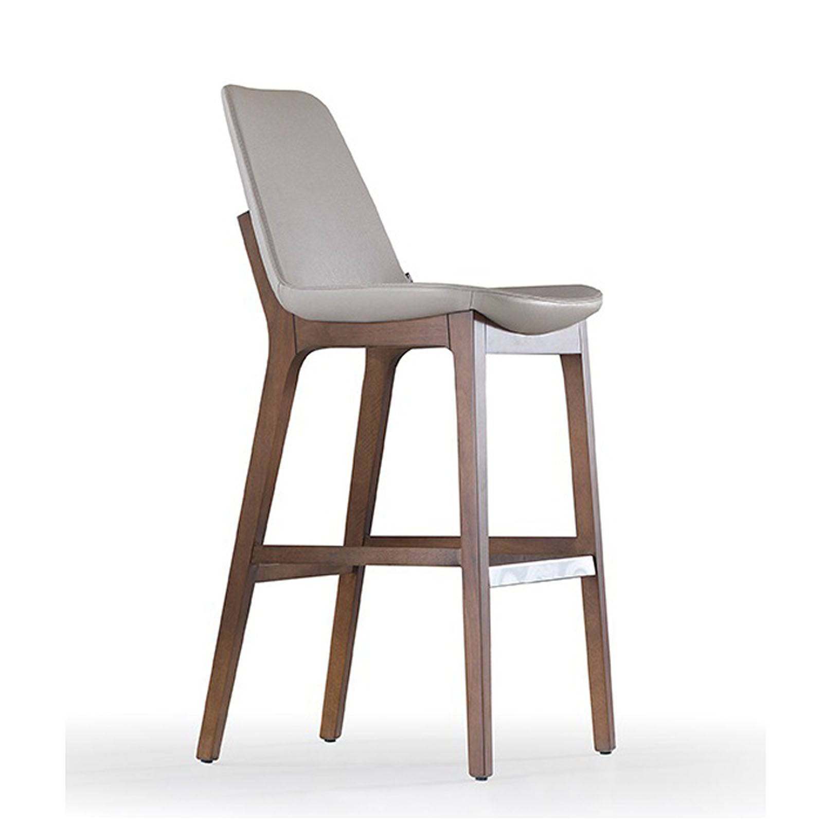 Display Item - Porto Solid Ash Wood Bar Stool Porto-W-2618 -  DISPLAY ITEM - ebarza Furniture UAE | Shop Modern Furniture in Abu Dhabi & Dubai - مفروشات ايبازرا في الامارات | تسوق اثاث عصري وديكورات مميزة في دبي وابوظبي
