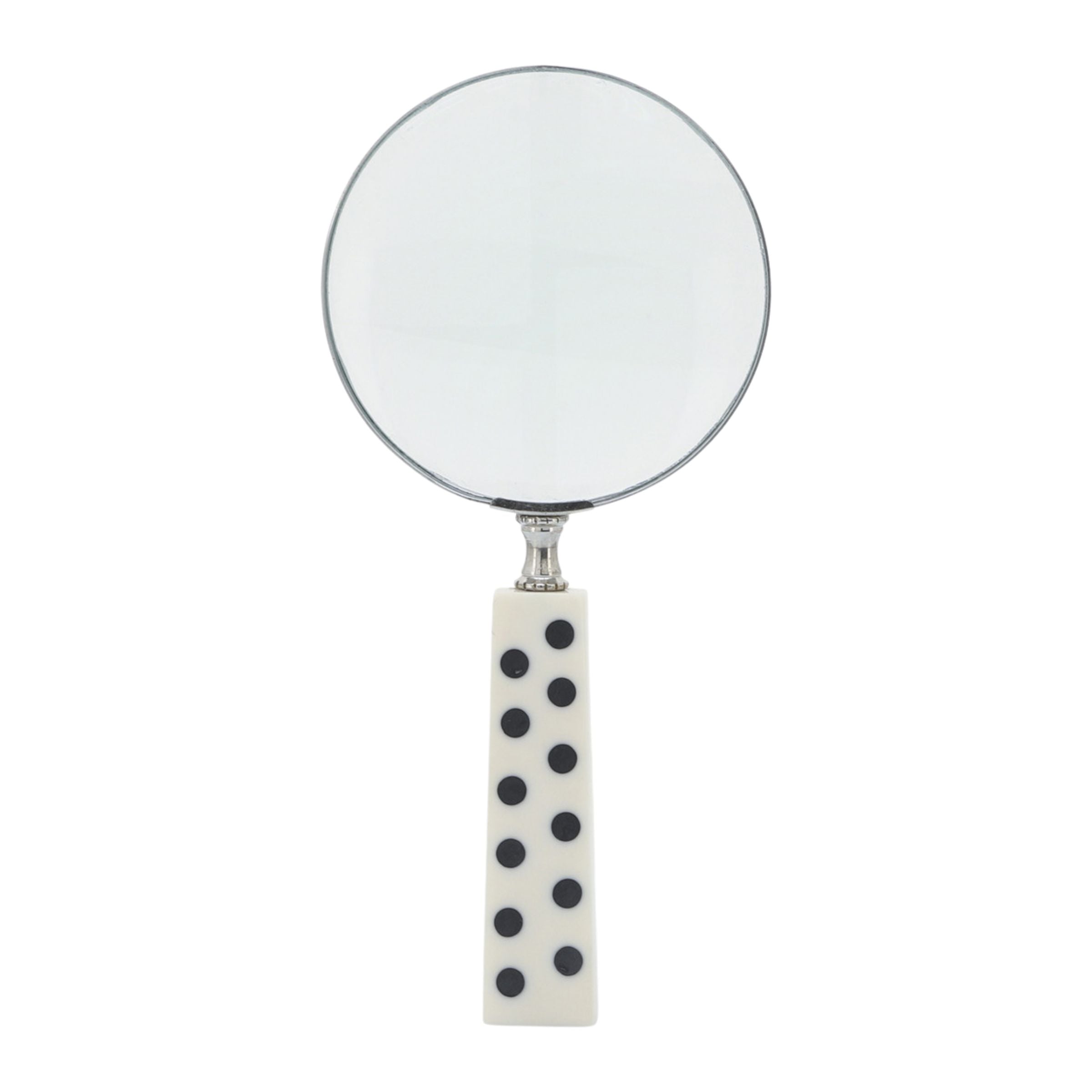 Dotted Magnifying Glass 16618-03 -  Home Decor Figurines | عدسة مكبرة منقط - ebarza Furniture UAE | Shop Modern Furniture in Abu Dhabi & Dubai - مفروشات ايبازرا في الامارات | تسوق اثاث عصري وديكورات مميزة في دبي وابوظبي