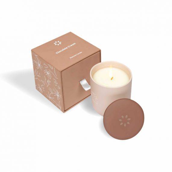 Dr Scent Chocolate Cream Scented Candle Dr-Chocolatecream -  Candles | شمعة معطرة بكريم الشوكولاتة من دكتور سينت - ebarza Furniture UAE | Shop Modern Furniture in Abu Dhabi & Dubai - مفروشات ايبازرا في الامارات | تسوق اثاث عصري وديكورات مميزة في دبي وابوظبي