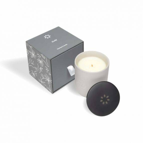 Dr Scent Oudy Scented Candle Dr-Oudy -  Candles | شمعة معطرة من دكتور سينت عودي - ebarza Furniture UAE | Shop Modern Furniture in Abu Dhabi & Dubai - مفروشات ايبازرا في الامارات | تسوق اثاث عصري وديكورات مميزة في دبي وابوظبي