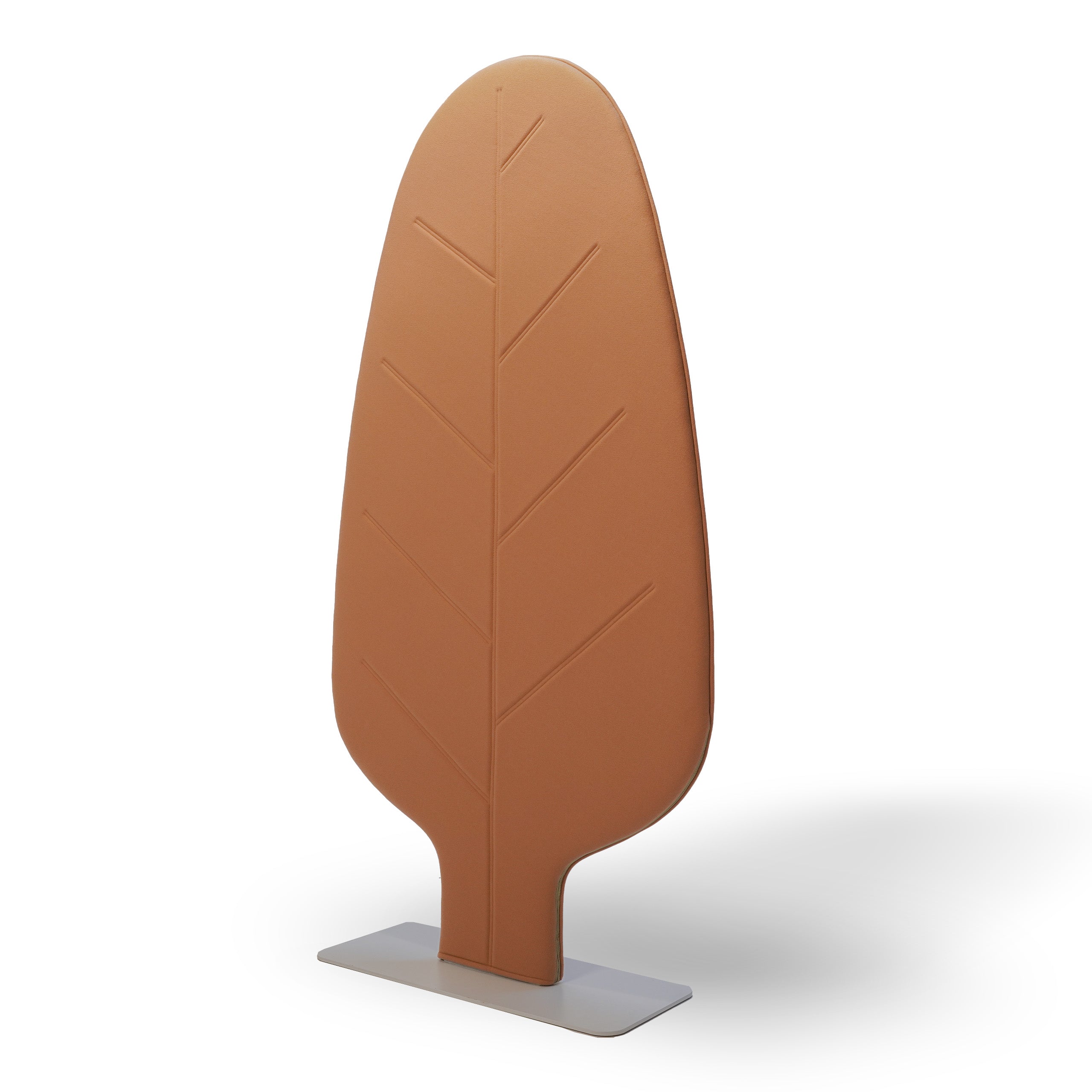 Leaf Tuba Screen Barrier y61581-77-Brown -  Office Barriers | حاجز شاشة ورقة توبا - ebarza Furniture UAE | Shop Modern Furniture in Abu Dhabi & Dubai - مفروشات ايبازرا في الامارات | تسوق اثاث عصري وديكورات مميزة في دبي وابوظبي