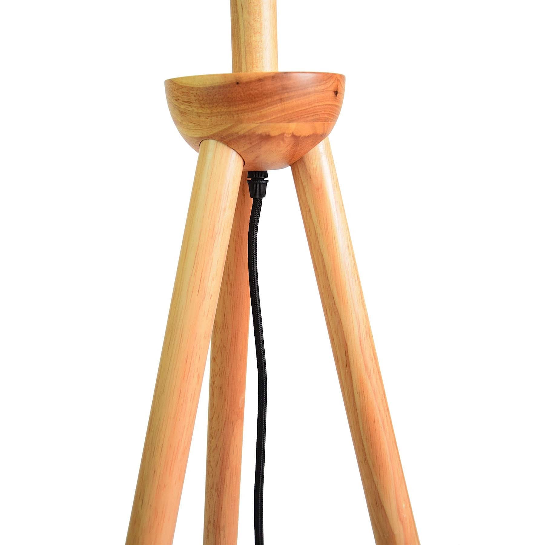 Eames Solid Wood Floor Lamp Bpld009-N -  Floor Lamps - ebarza Furniture UAE | Shop Modern Furniture in Abu Dhabi & Dubai - مفروشات ايبازرا في الامارات | تسوق اثاث عصري وديكورات مميزة في دبي وابوظبي