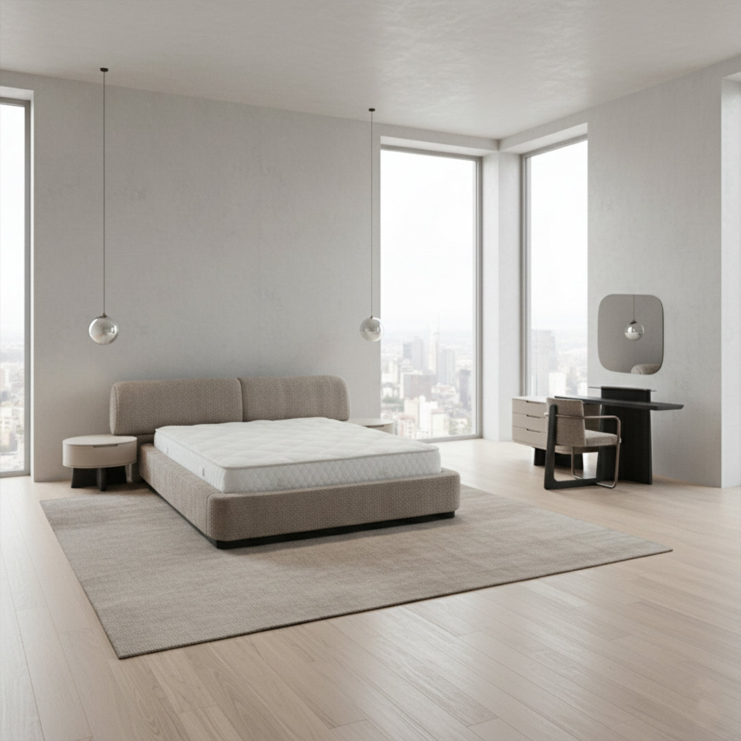 MARMO BEDSIDE TABLE -  Bed Side Table - ebarza Furniture UAE | Shop Modern Furniture in Abu Dhabi & Dubai - مفروشات ايبازرا في الامارات | تسوق اثاث عصري وديكورات مميزة في دبي وابوظبي