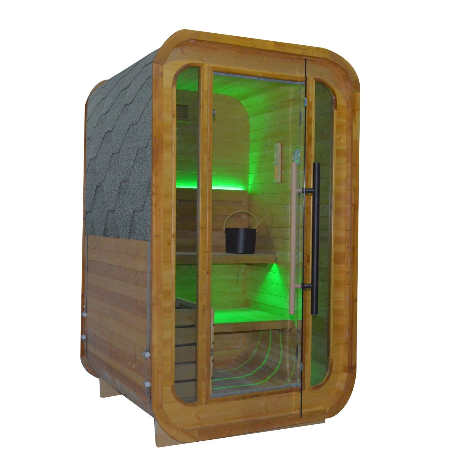 EBARZA Indoor/outdoor SAUNA ROOM LM-BR200TD -  Sauna Room - ebarza Furniture UAE | Shop Modern Furniture in Abu Dhabi & Dubai - مفروشات ايبازرا في الامارات | تسوق اثاث عصري وديكورات مميزة في دبي وابوظبي