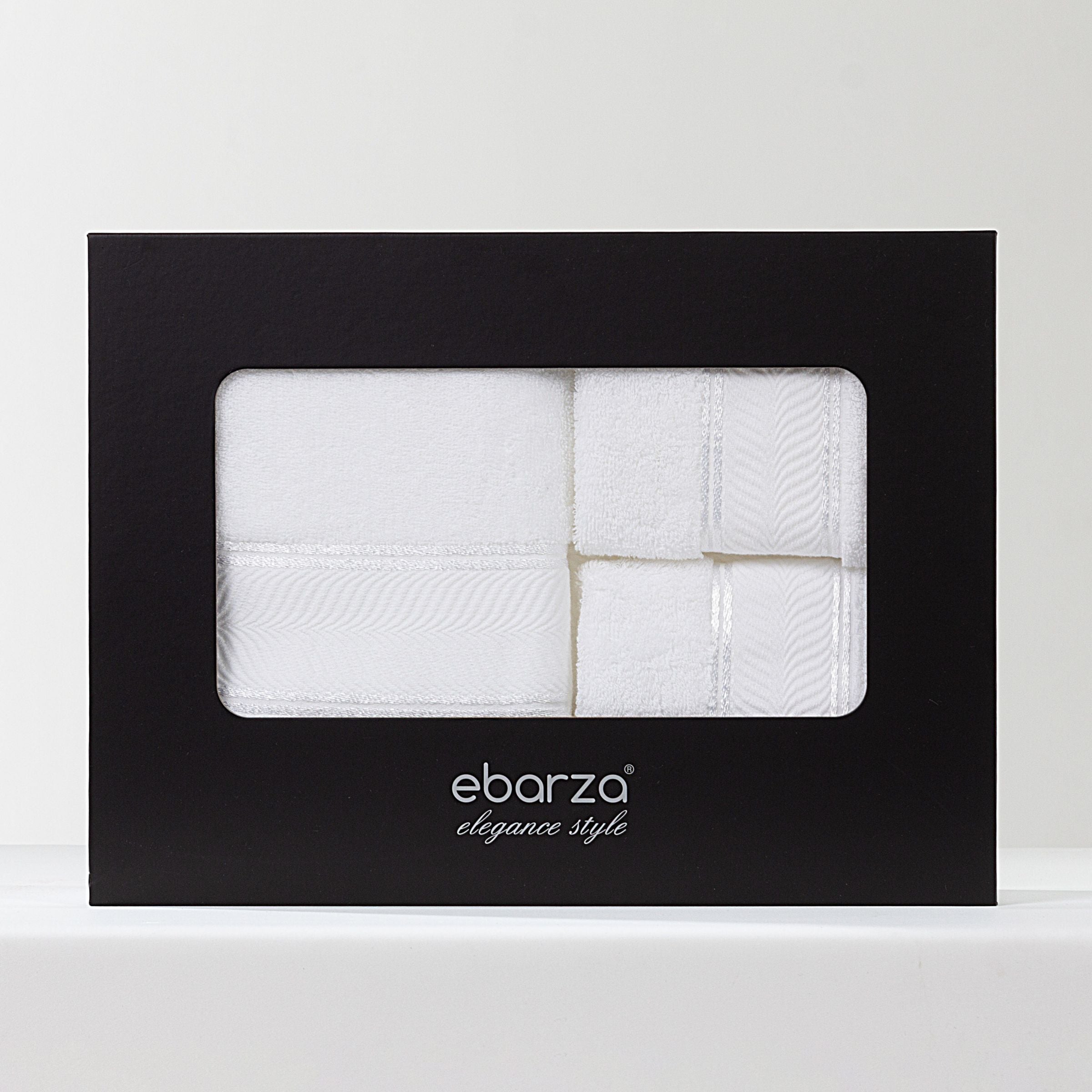 ebarza Shinning Towel Set  EBTS-002 -  Towels | مجموعة مناشف إيبارزا اللامعة - ebarza Furniture UAE | Shop Modern Furniture in Abu Dhabi & Dubai - مفروشات ايبازرا في الامارات | تسوق اثاث عصري وديكورات مميزة في دبي وابوظبي