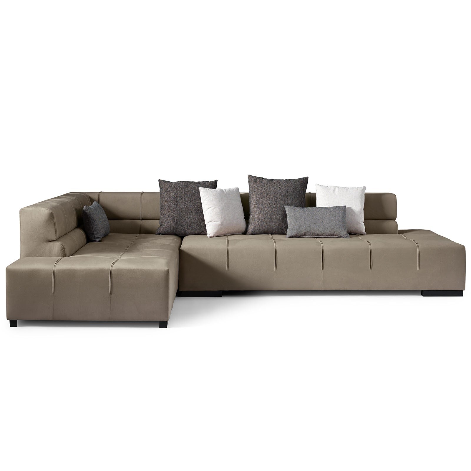 Display Item - Pigolio Corner Sofa Pigolio-001-Nakheel -  USED ITEM | قطعة من المعرض - أريكة زاوية بيجيليو - ebarza Furniture UAE | Shop Modern Furniture in Abu Dhabi & Dubai - مفروشات ايبازرا في الامارات | تسوق اثاث عصري وديكورات مميزة في دبي وابوظبي