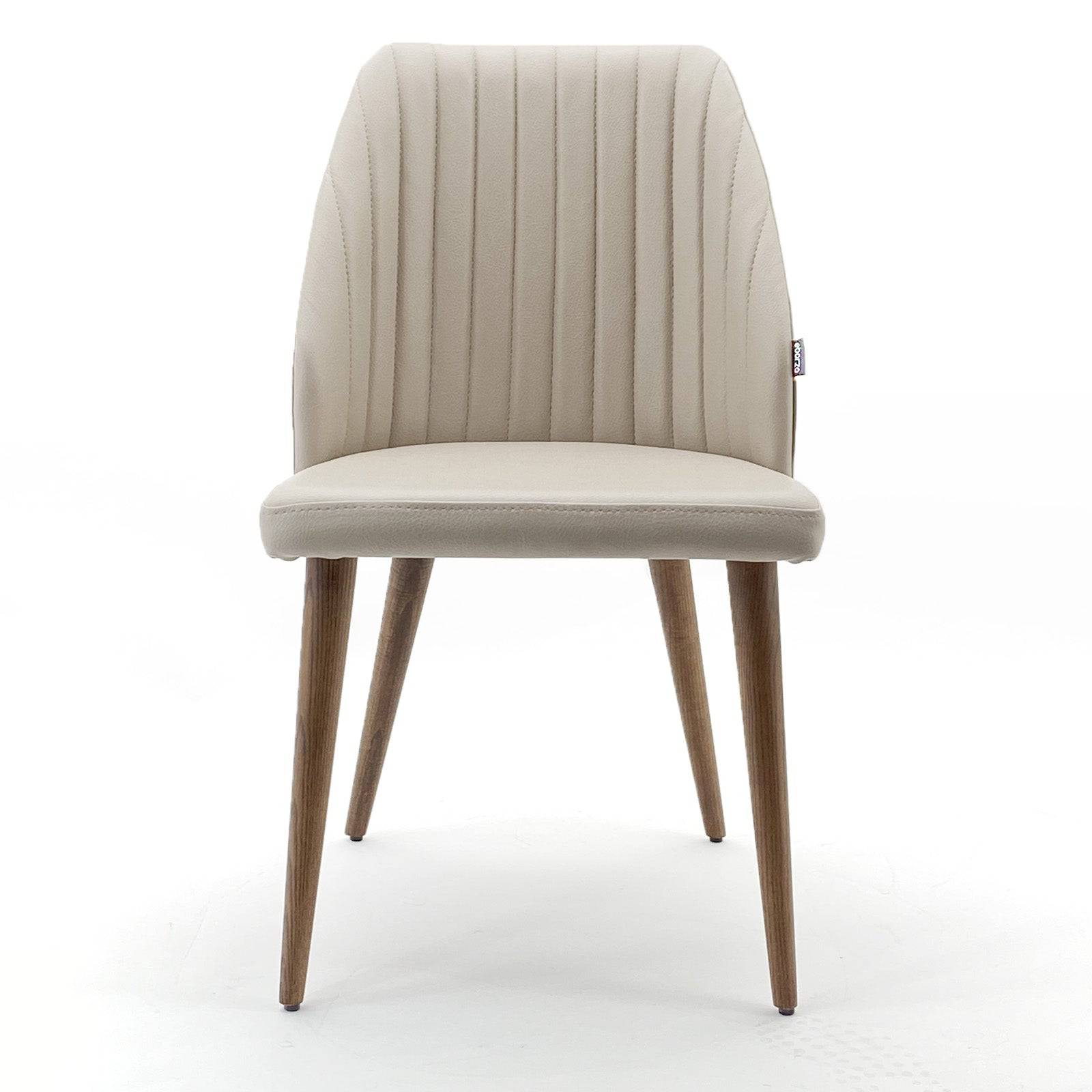 Eco Nirvana Diva Solid Ash Wood Chair Eco-W-2618(Aura) -  Chairs - ebarza Furniture UAE | Shop Modern Furniture in Abu Dhabi & Dubai - مفروشات ايبازرا في الامارات | تسوق اثاث عصري وديكورات مميزة في دبي وابوظبي