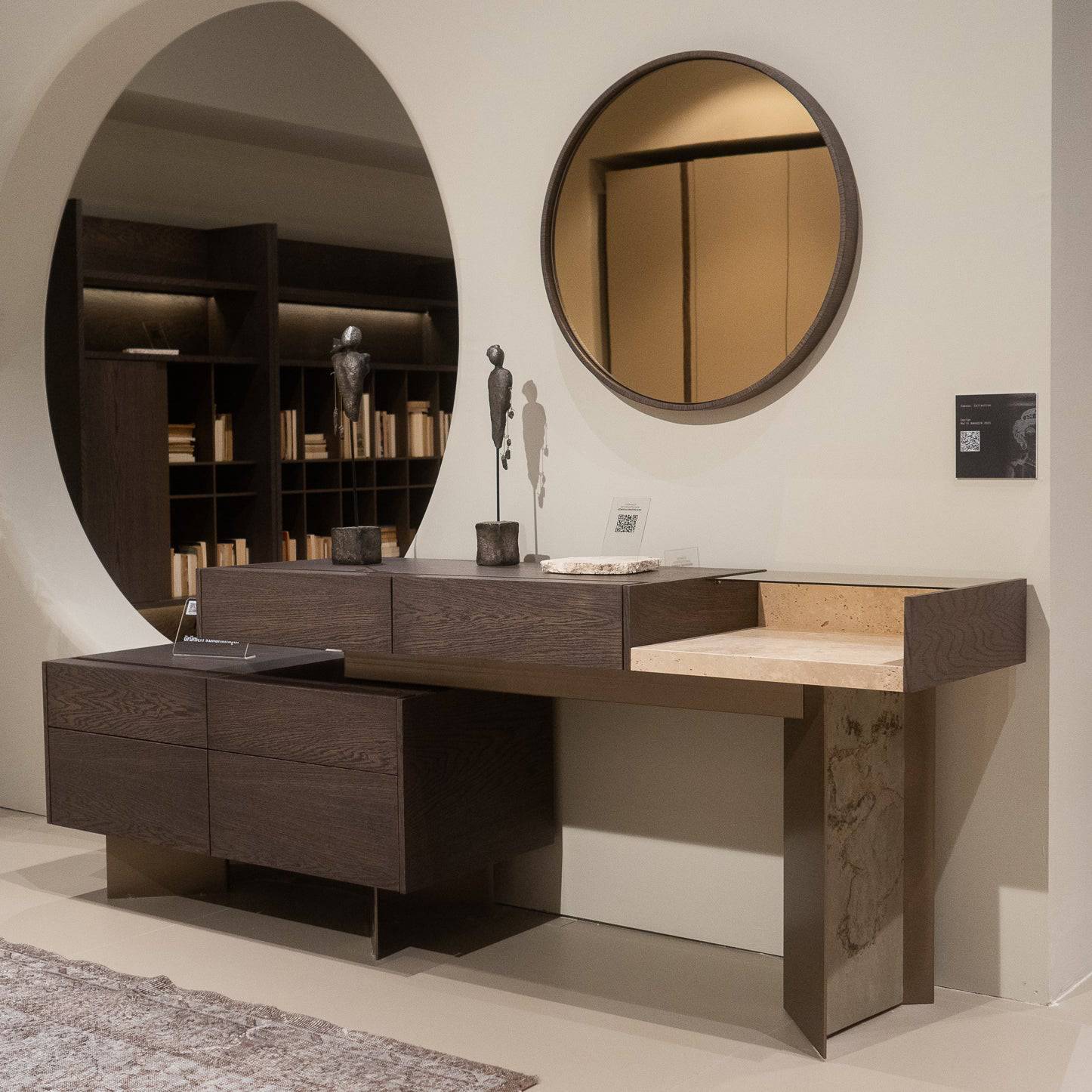 Edessa Dresser Edsa-Dresser -  Dressers and Mirrors | إيديسا طاولة زينة - ebarza Furniture UAE | Shop Modern Furniture in Abu Dhabi & Dubai - مفروشات ايبازرا في الامارات | تسوق اثاث عصري وديكورات مميزة في دبي وابوظبي