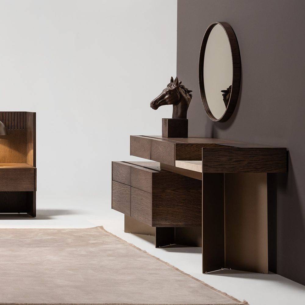 Edessa Dresser Edsa-Dresser -  Dressers and Mirrors | إيديسا طاولة زينة - ebarza Furniture UAE | Shop Modern Furniture in Abu Dhabi & Dubai - مفروشات ايبازرا في الامارات | تسوق اثاث عصري وديكورات مميزة في دبي وابوظبي