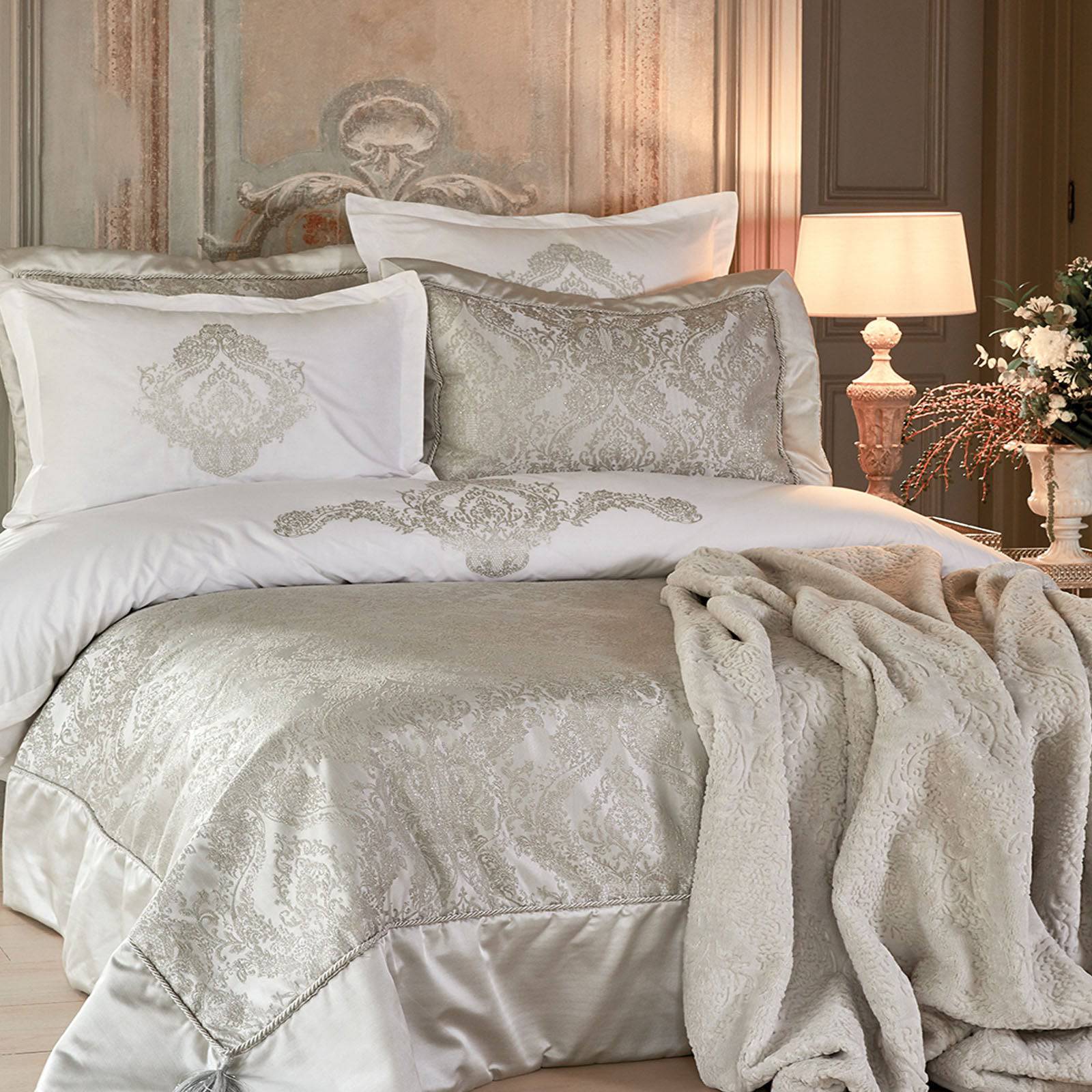 Eldora Gumus Set 200.15.01.0176 -  Bedding - ebarza Furniture UAE | Shop Modern Furniture in Abu Dhabi & Dubai - مفروشات ايبازرا في الامارات | تسوق اثاث عصري وديكورات مميزة في دبي وابوظبي