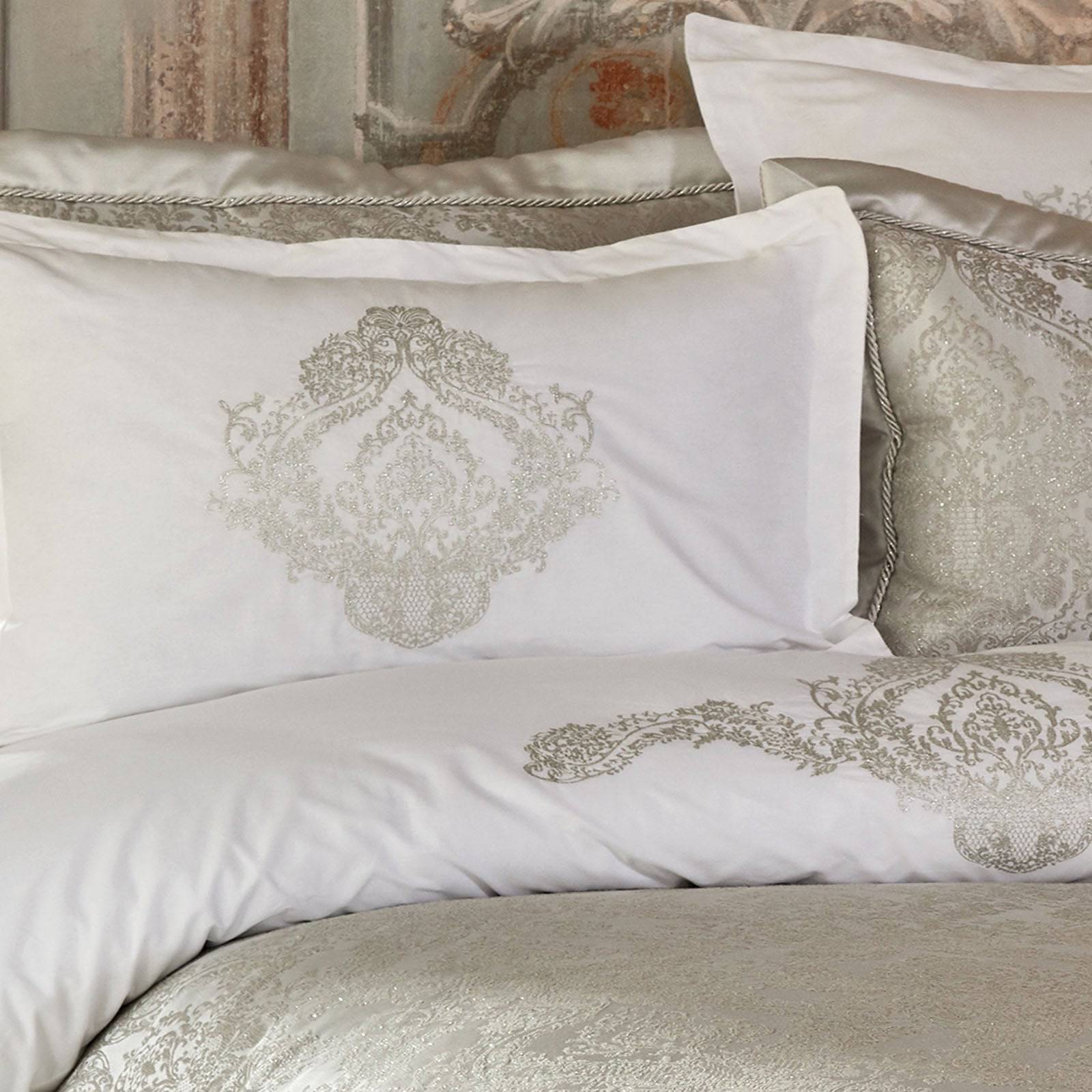 Eldora Gumus Set 200.15.01.0176 -  Bedding - ebarza Furniture UAE | Shop Modern Furniture in Abu Dhabi & Dubai - مفروشات ايبازرا في الامارات | تسوق اثاث عصري وديكورات مميزة في دبي وابوظبي