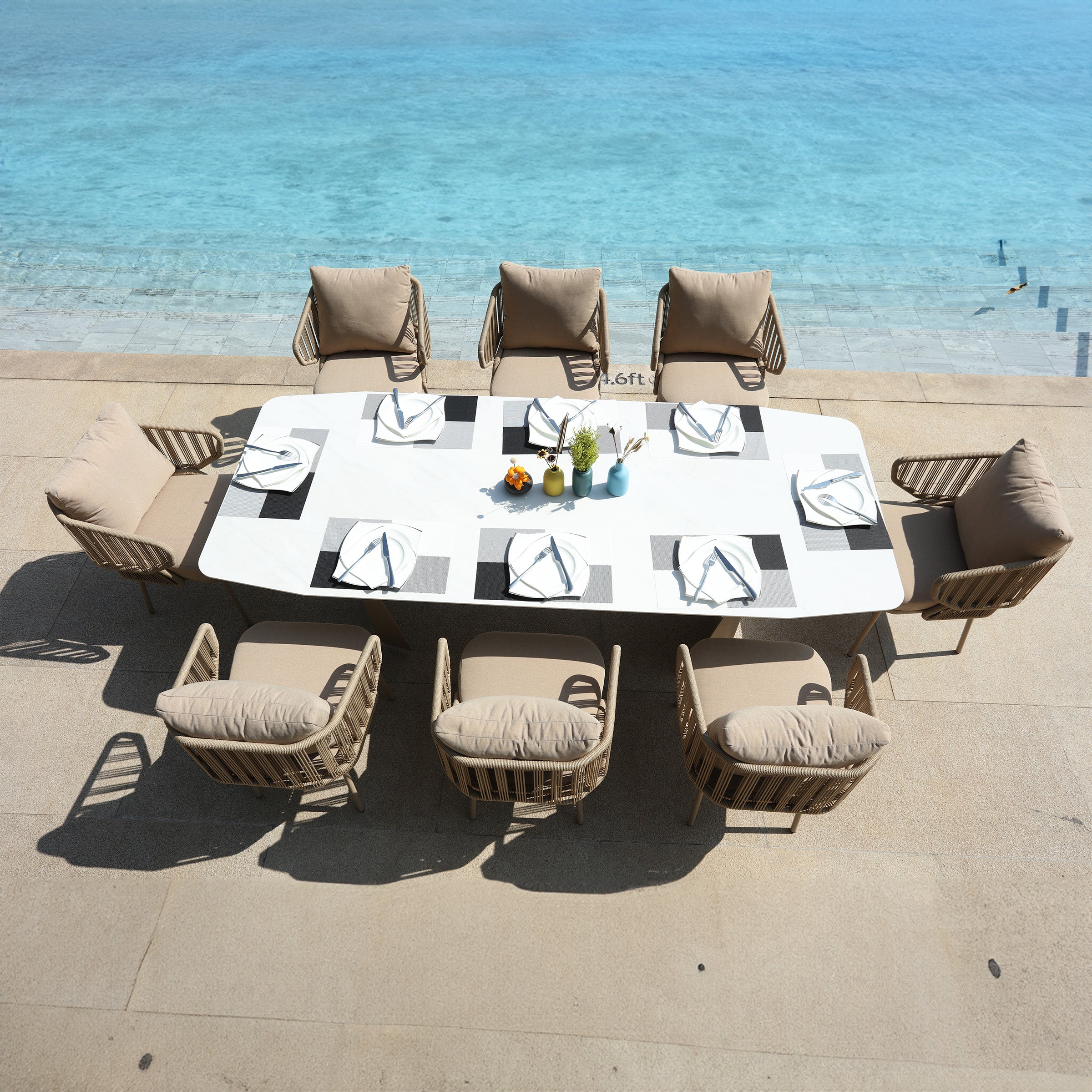 Embrace Outdoor Dining Chair MYX-DC1040 -  Outdoor Chairs - ebarza Furniture UAE | Shop Modern Furniture in Abu Dhabi & Dubai - مفروشات ايبازرا في الامارات | تسوق اثاث عصري وديكورات مميزة في دبي وابوظبي